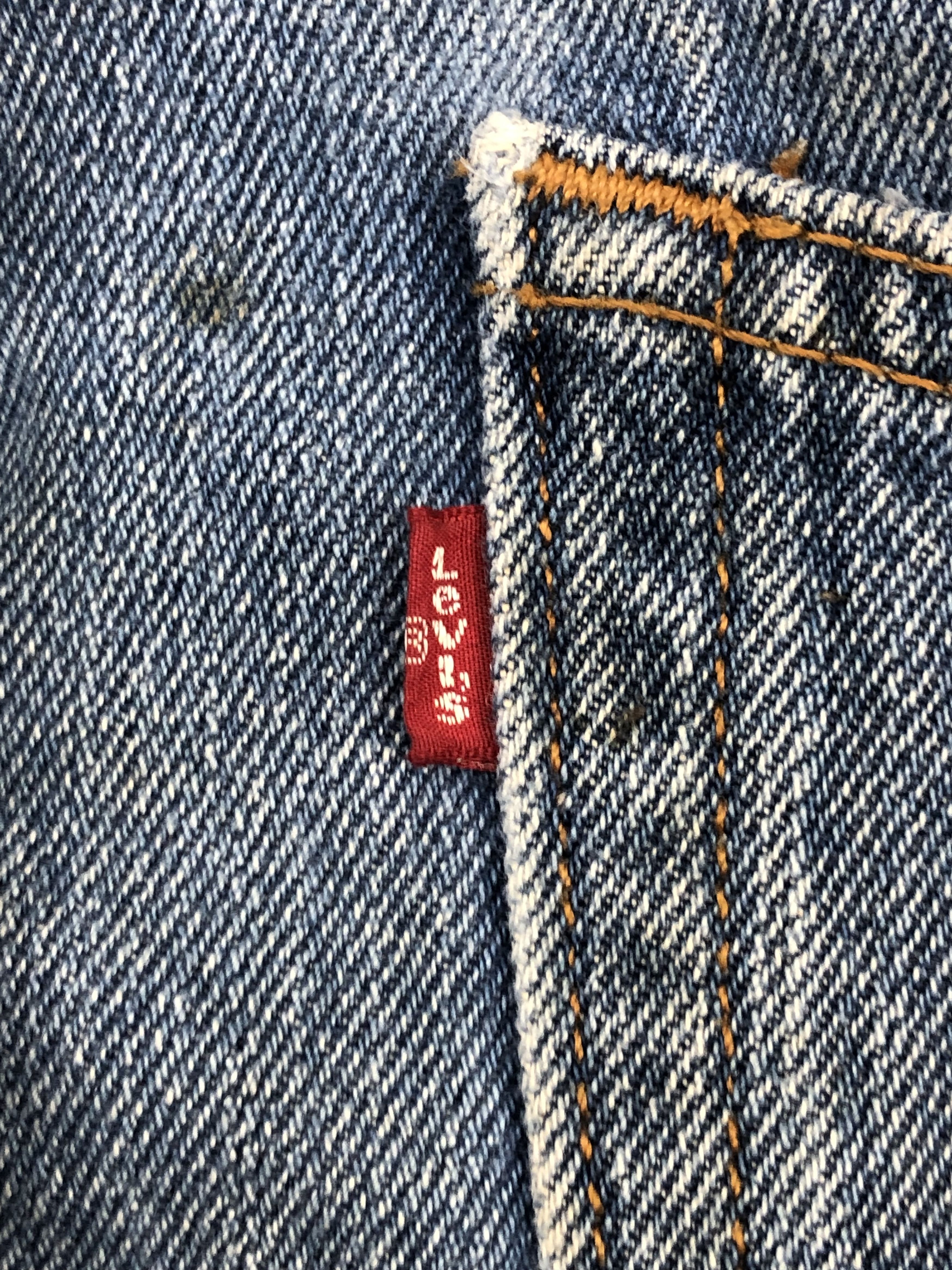 Levi's Vintage Levis 505 Faded Blue Jeans DP1624 Size US 38 / EU 54 - 5 Thumbnail