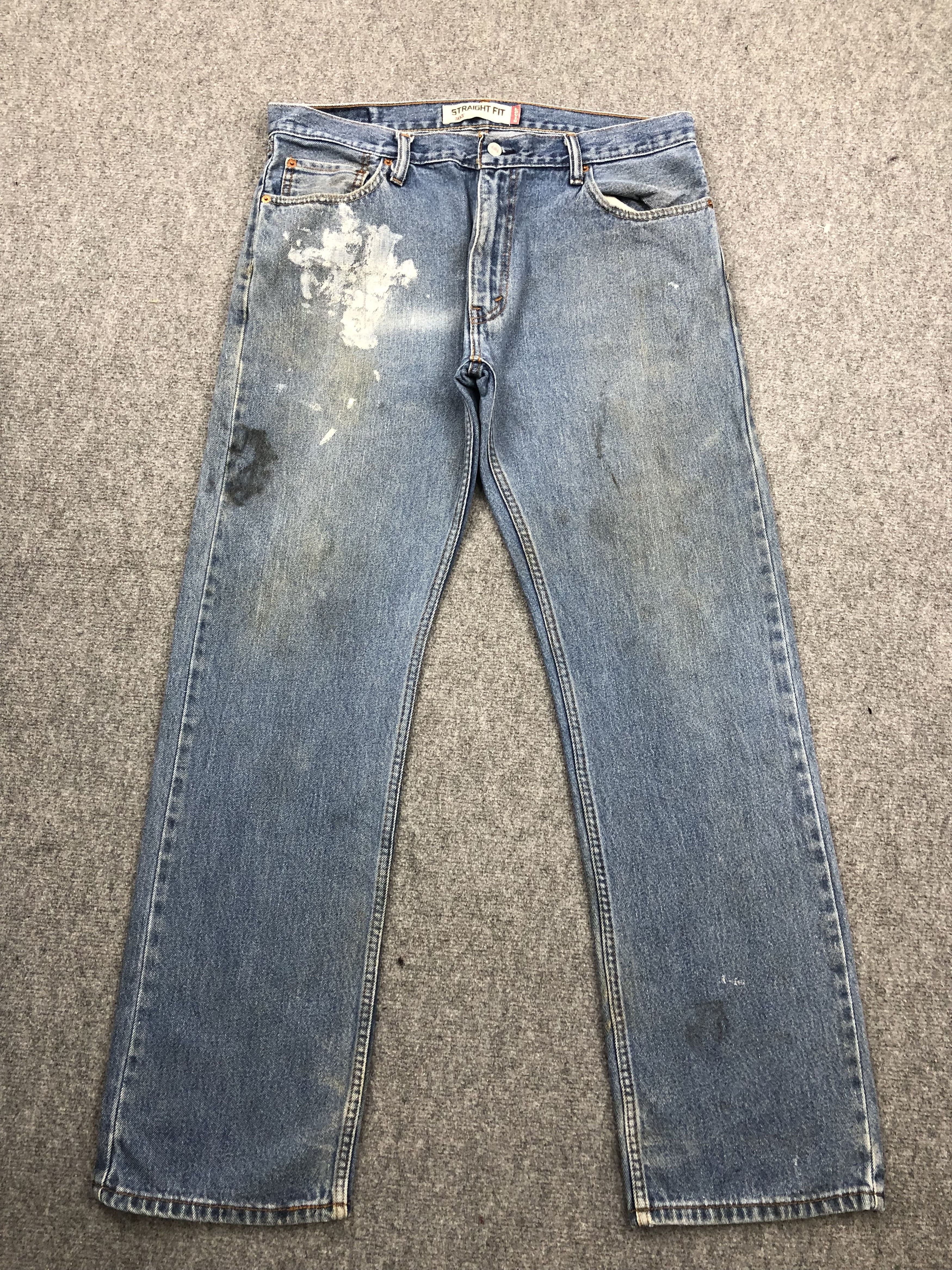 Vintage Levis 505 Faded Blue Jeans DP1624