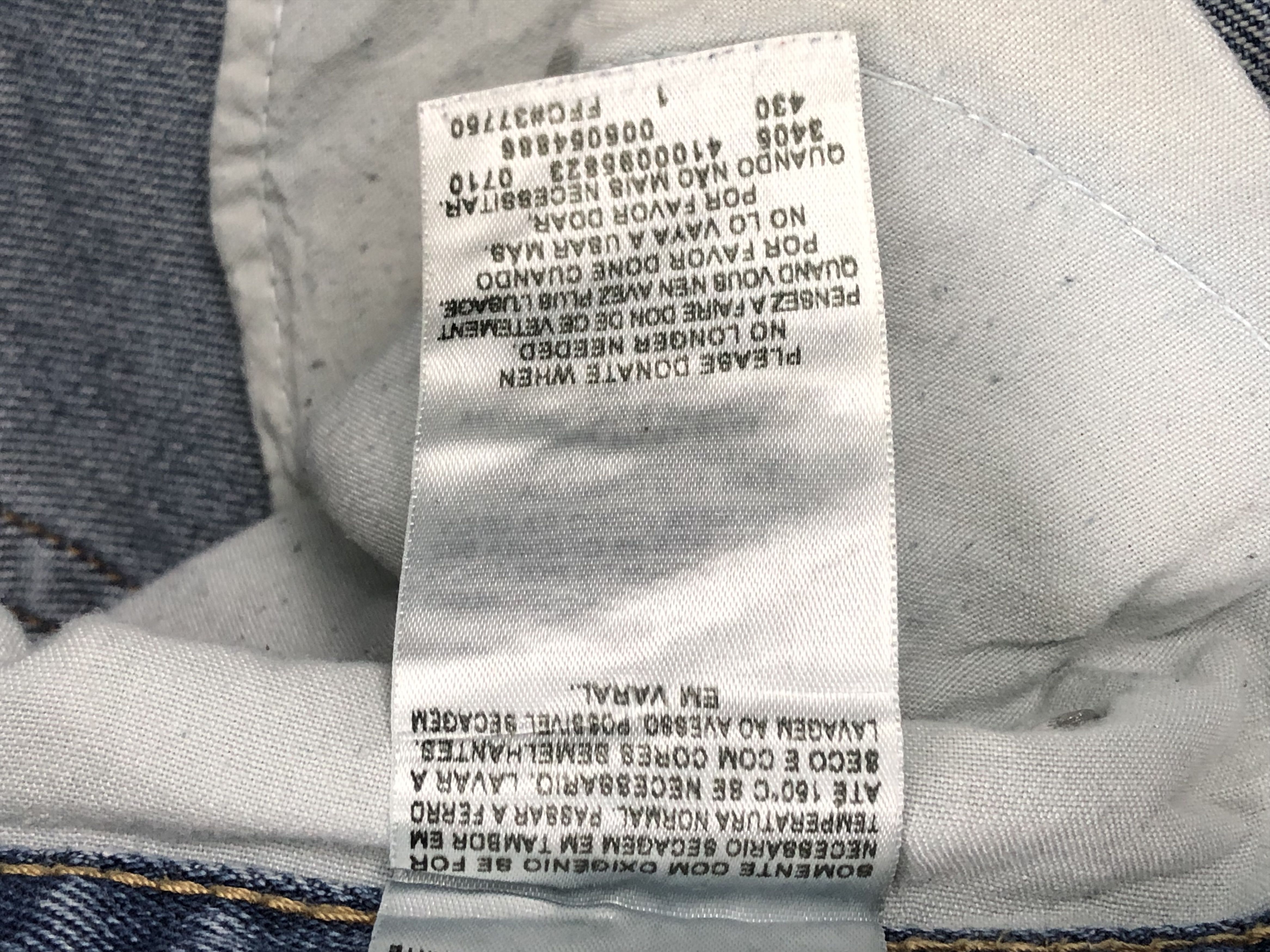 Levi's Vintage Levis 505 Faded Blue Jeans DP1624 Size US 38 / EU 54 - 8 Thumbnail