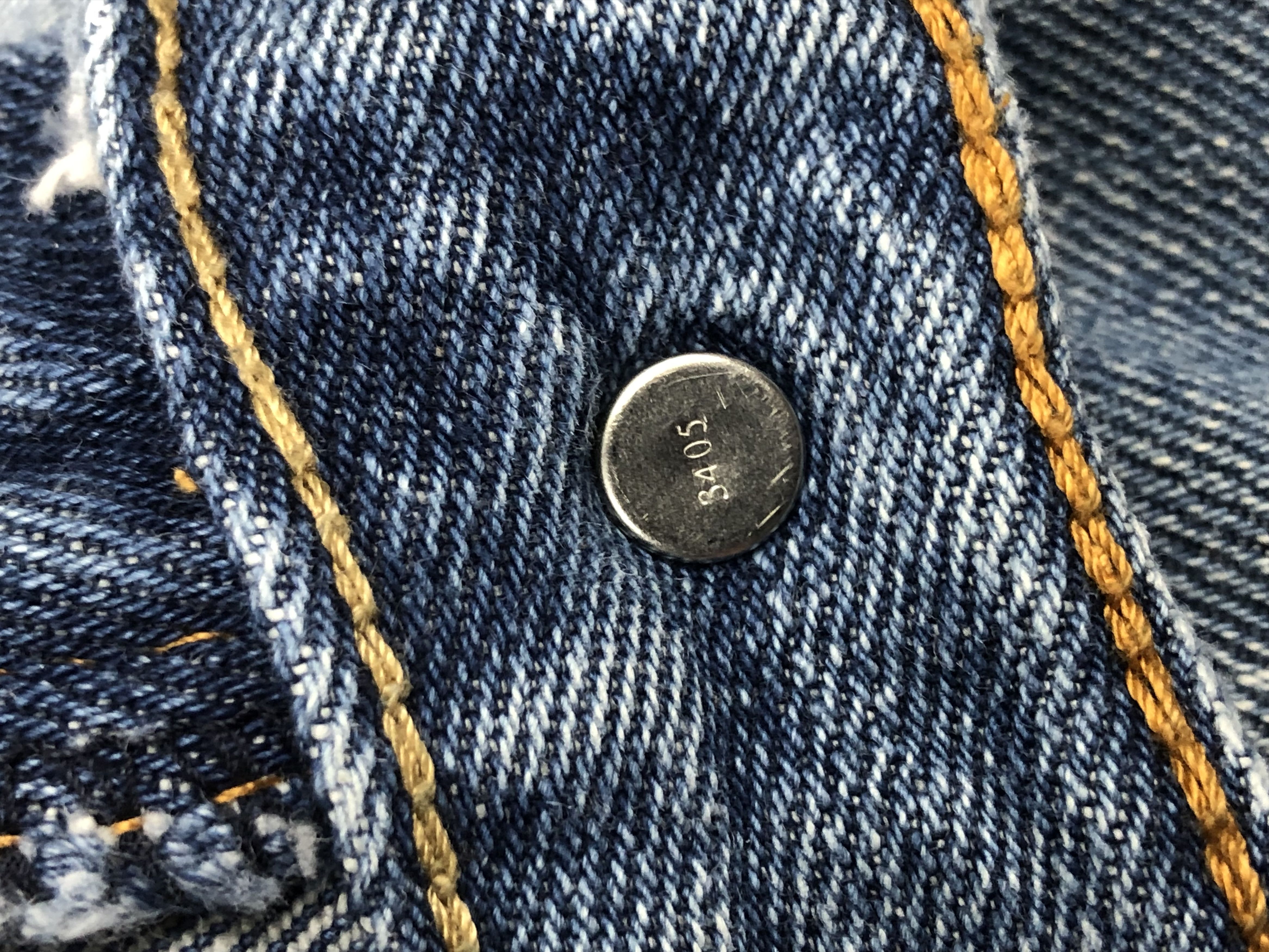 Levi's Vintage Levis 505 Faded Blue Jeans DP1624 Size US 38 / EU 54 - 13 Thumbnail