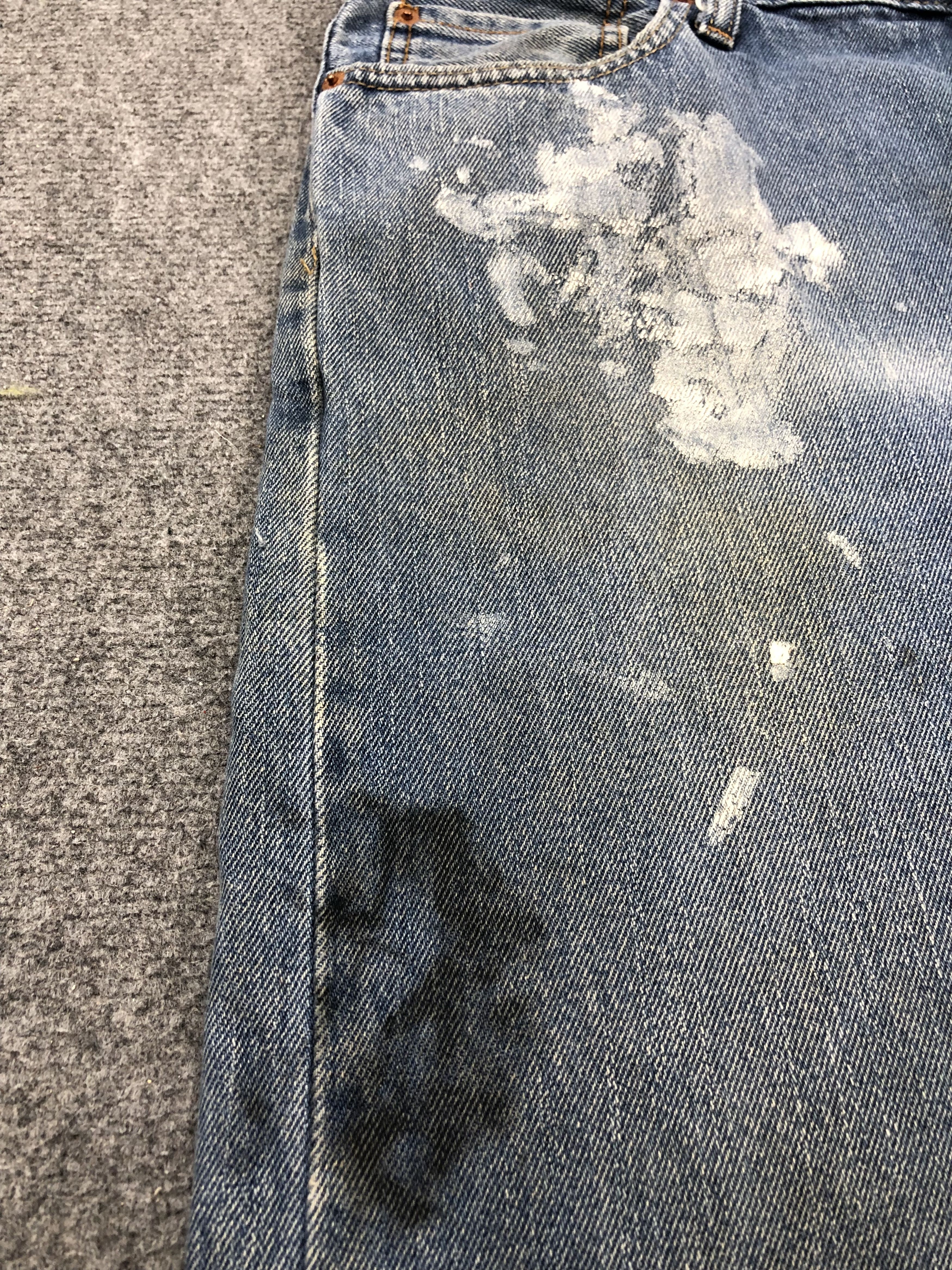 Levi's Vintage Levis 505 Faded Blue Jeans DP1624 Size US 38 / EU 54 - 12 Thumbnail