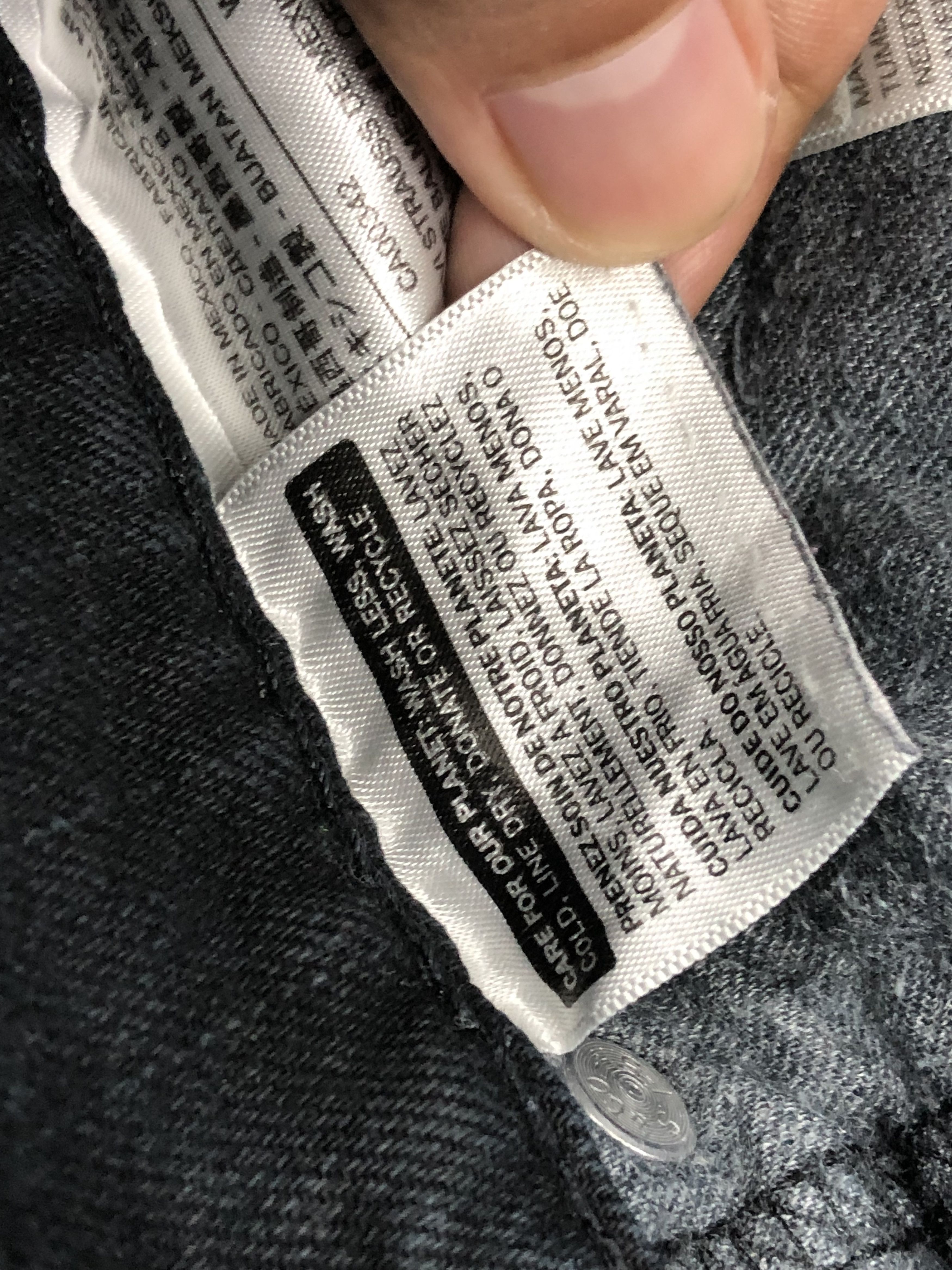 Levi's Vintage Levis 511 Denim DP1619 Size US 36 / EU 52 - 7 Thumbnail