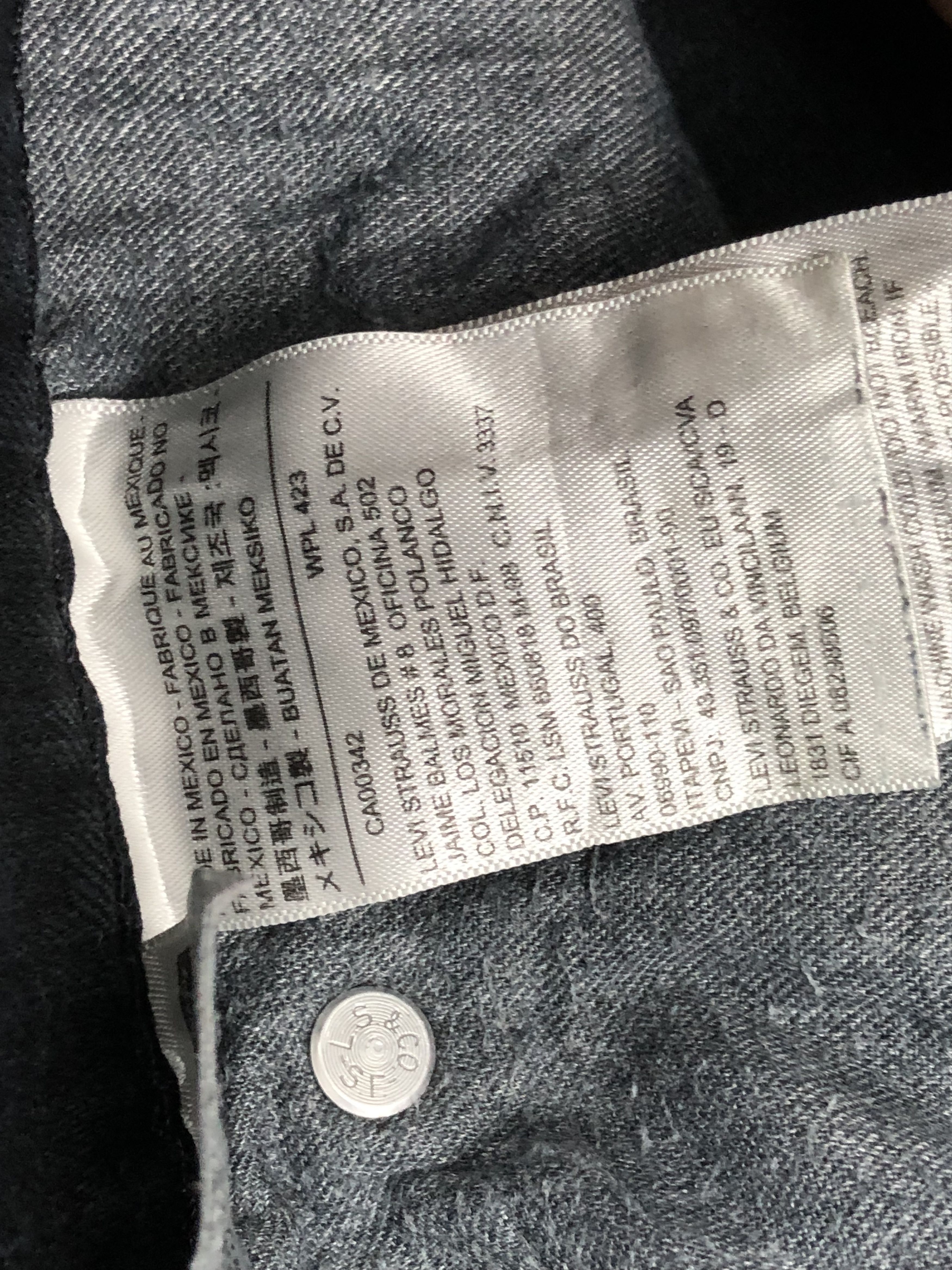 Levi's Vintage Levis 511 Denim DP1619 Size US 36 / EU 52 - 8 Thumbnail