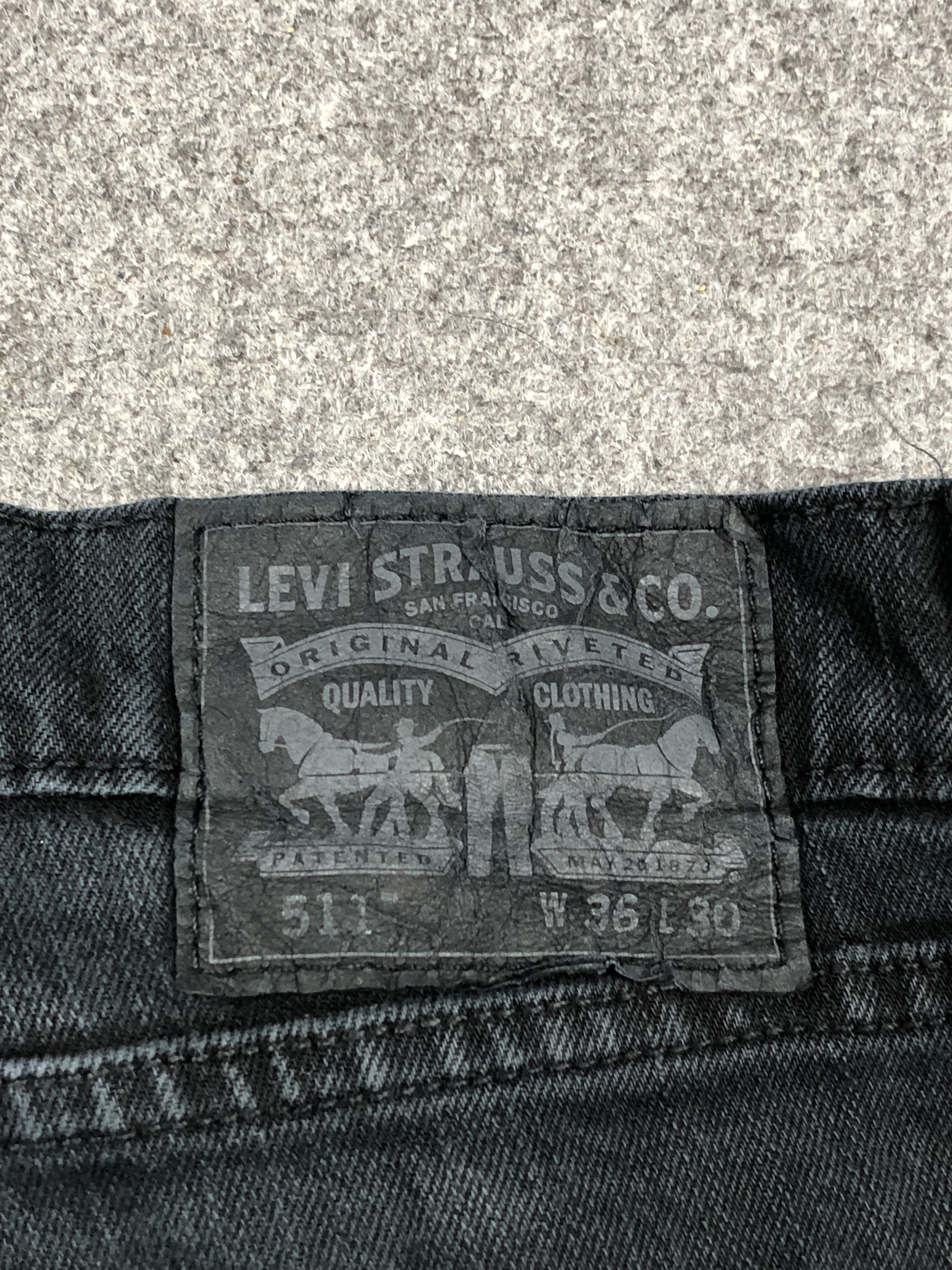 Levi's Vintage Levis 511 Denim DP1619 Size US 36 / EU 52 - 5 Thumbnail