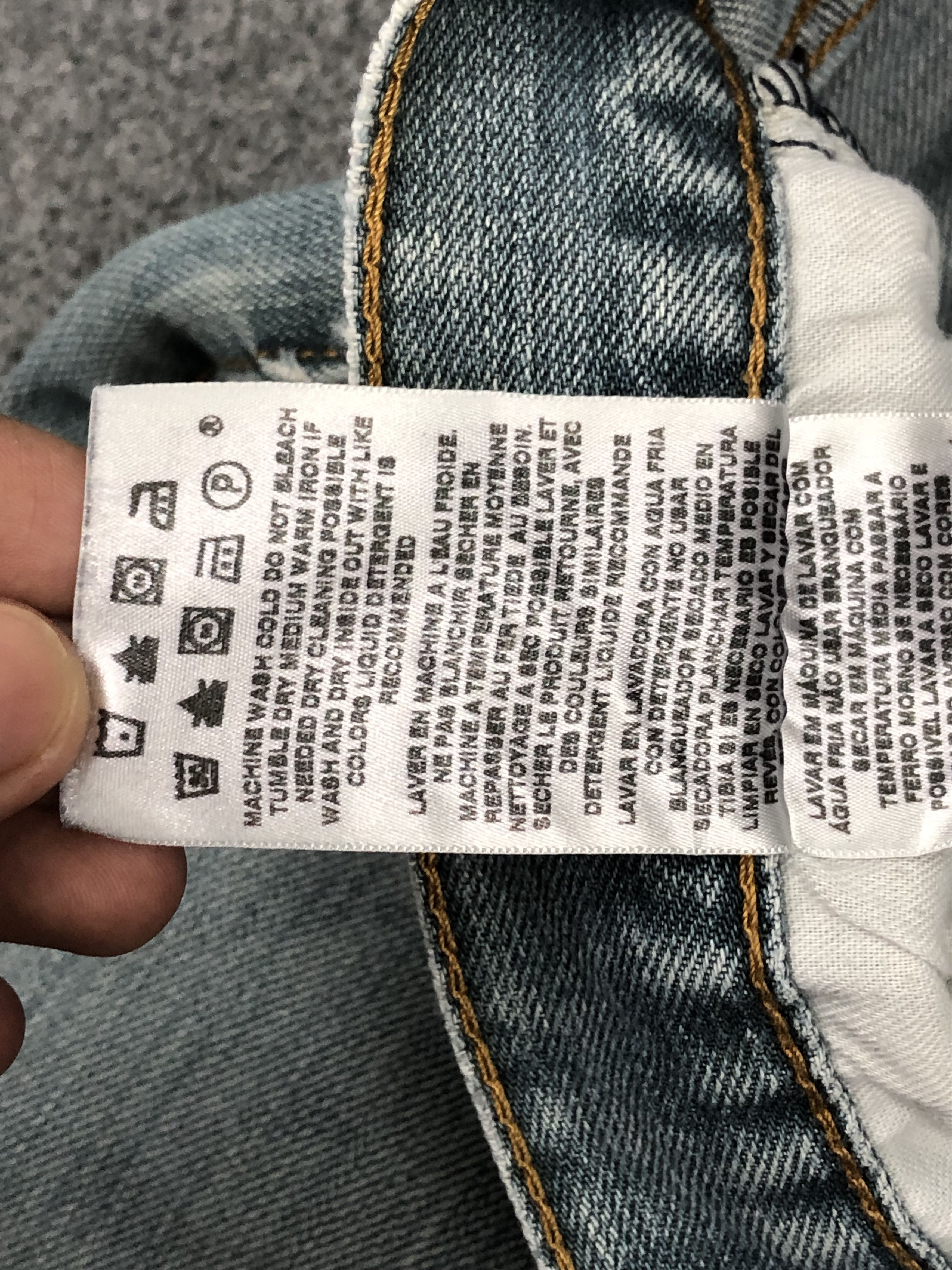 Levi's Vintage Levis 559 Light Wash Jeans DP1642 Size US 36 / EU 52 - 13 Thumbnail