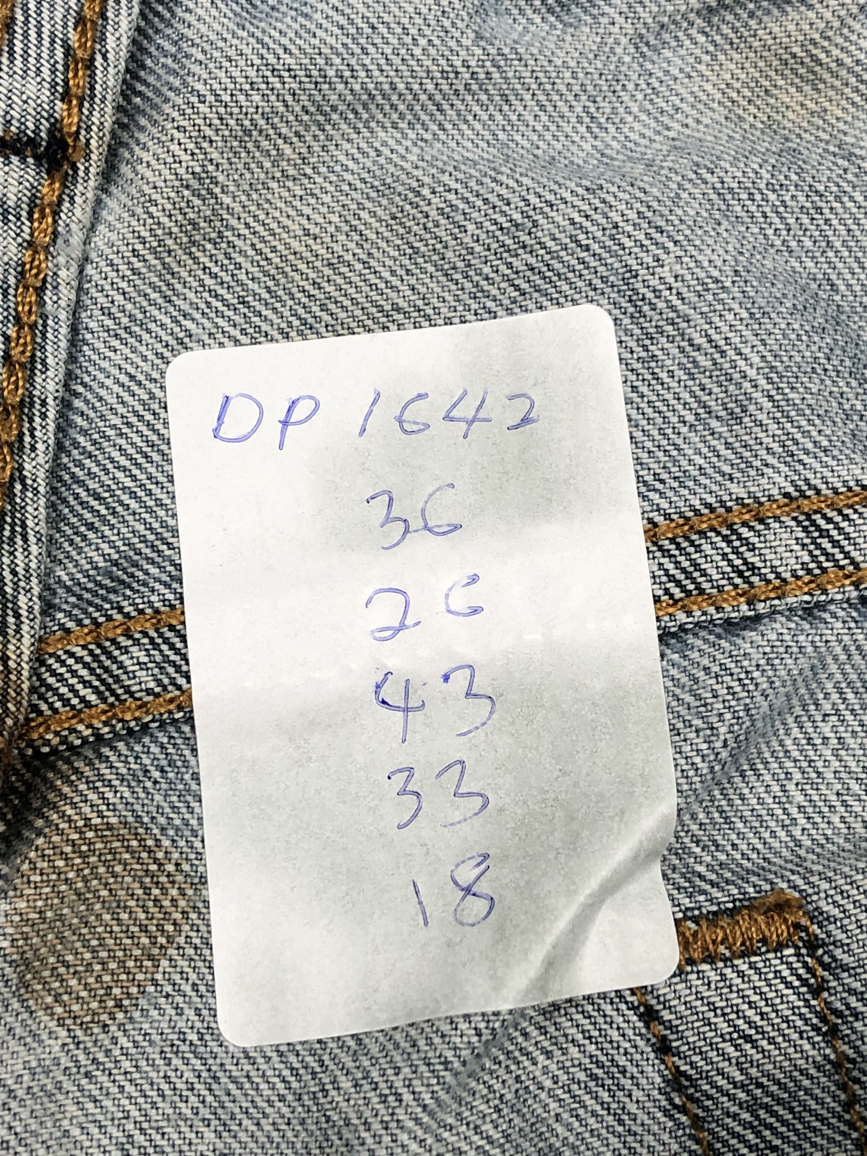 Levi's Vintage Levis 559 Light Wash Jeans DP1642 Size US 36 / EU 52 - 16 Thumbnail