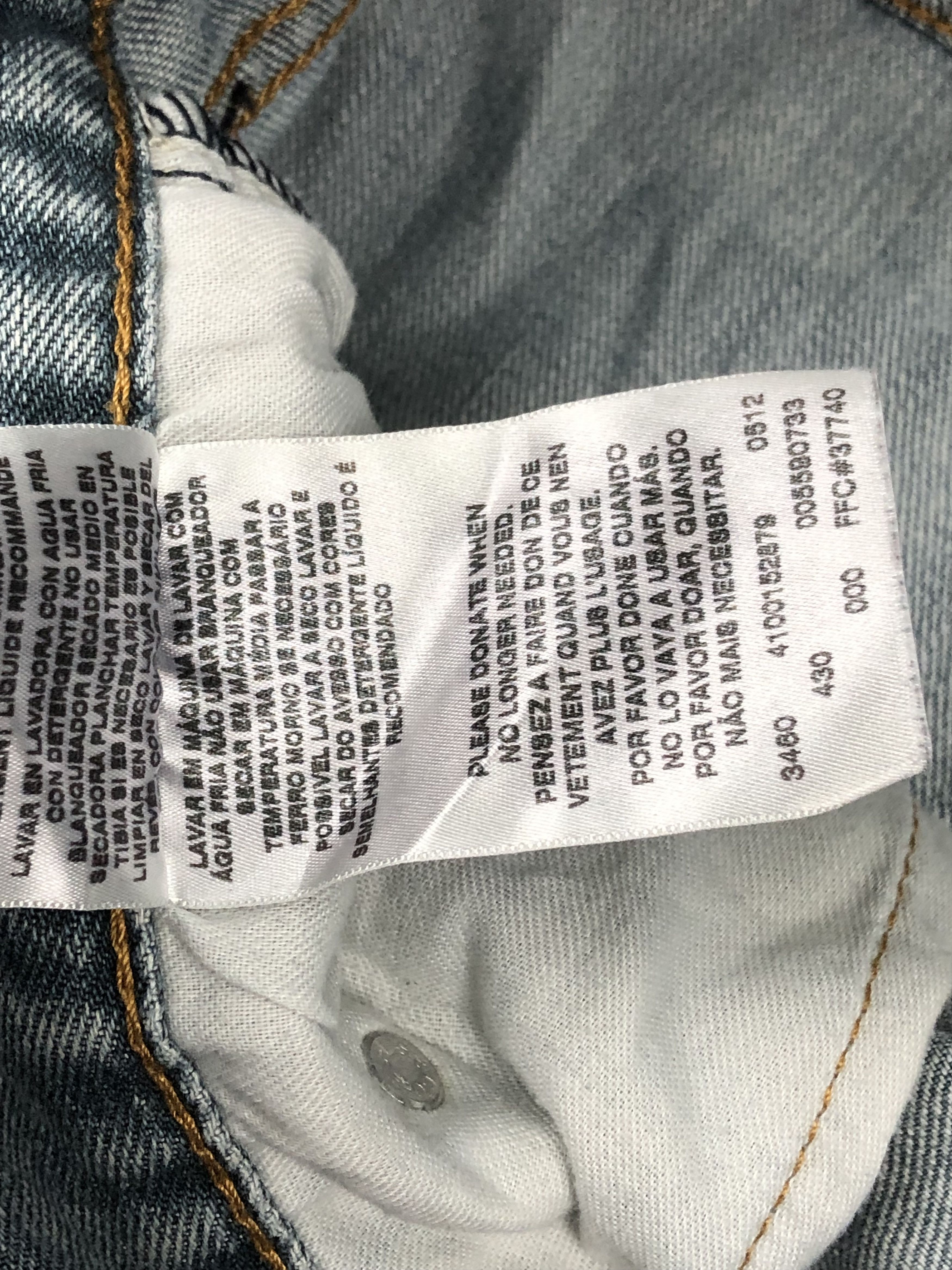 Levi's Vintage Levis 559 Light Wash Jeans DP1642 Size US 36 / EU 52 - 14 Thumbnail