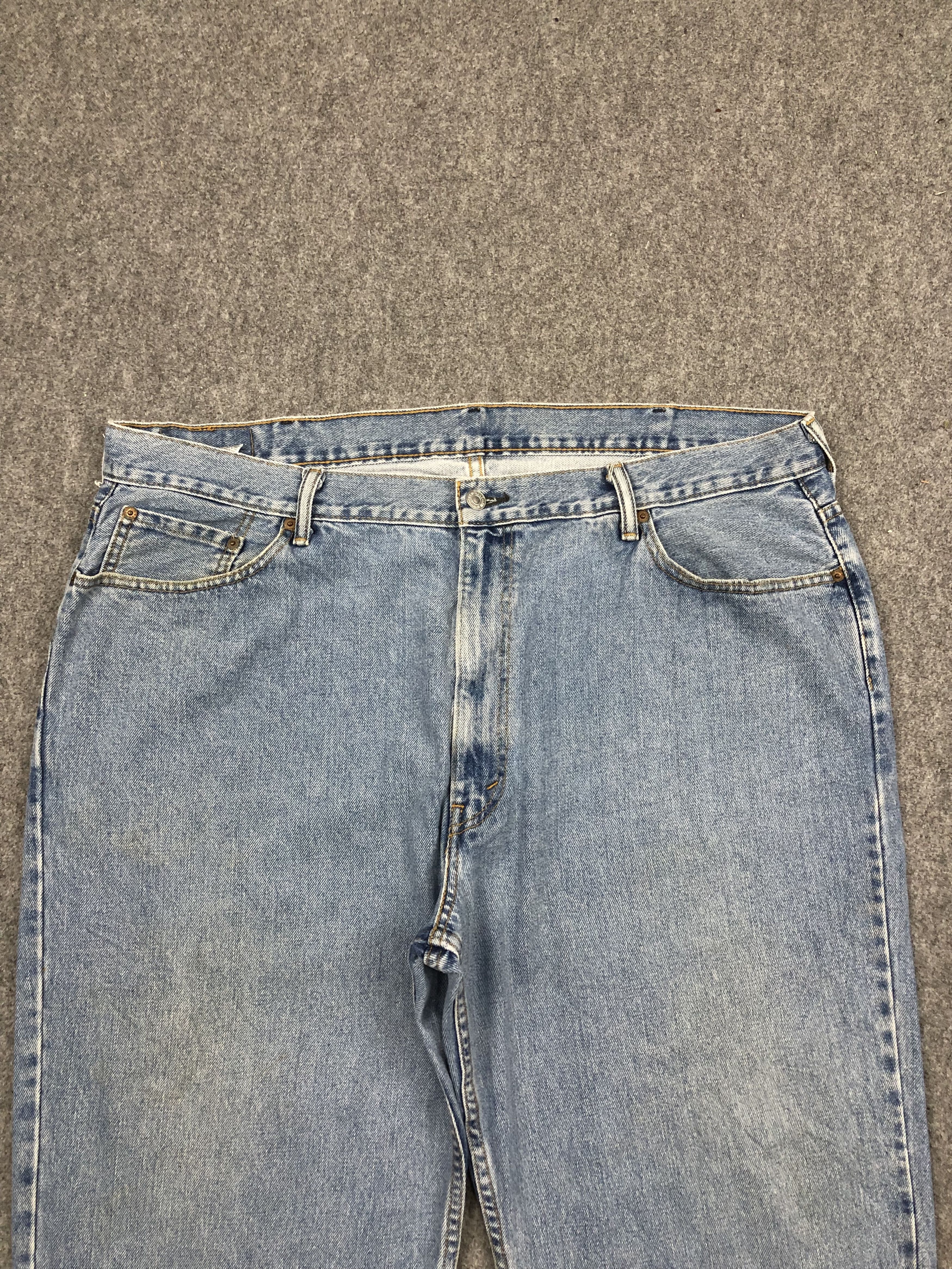 Levi's Vintage Levis 550 Light Wash Jeans DP1640 Size US 44 / EU 60 - 2 Thumbnail