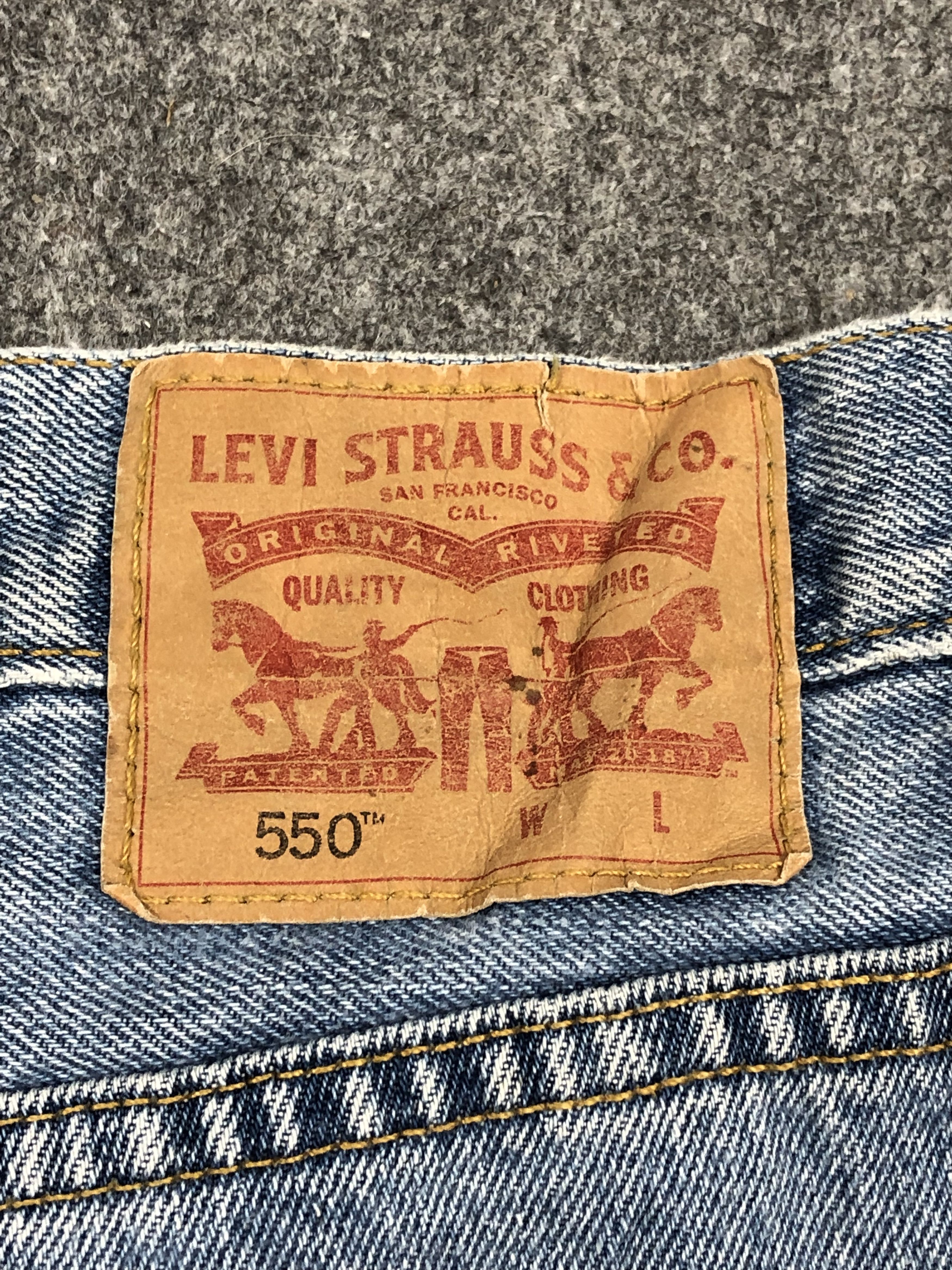 Levi's Vintage Levis 550 Light Wash Jeans DP1640 Size US 44 / EU 60 - 5 Thumbnail