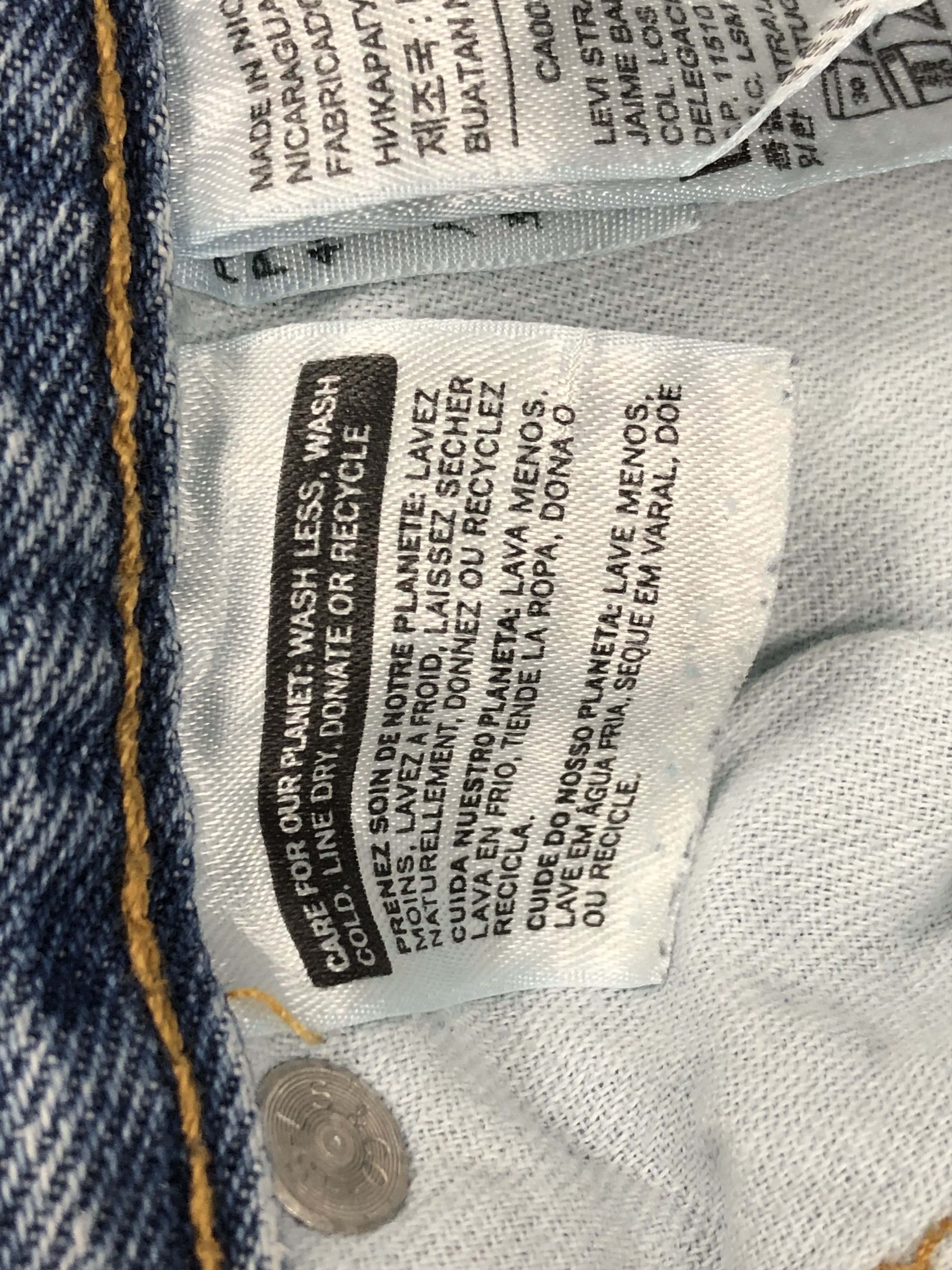 Levi's Vintage Levis 550 Light Wash Jeans DP1640 Size US 44 / EU 60 - 7 Thumbnail
