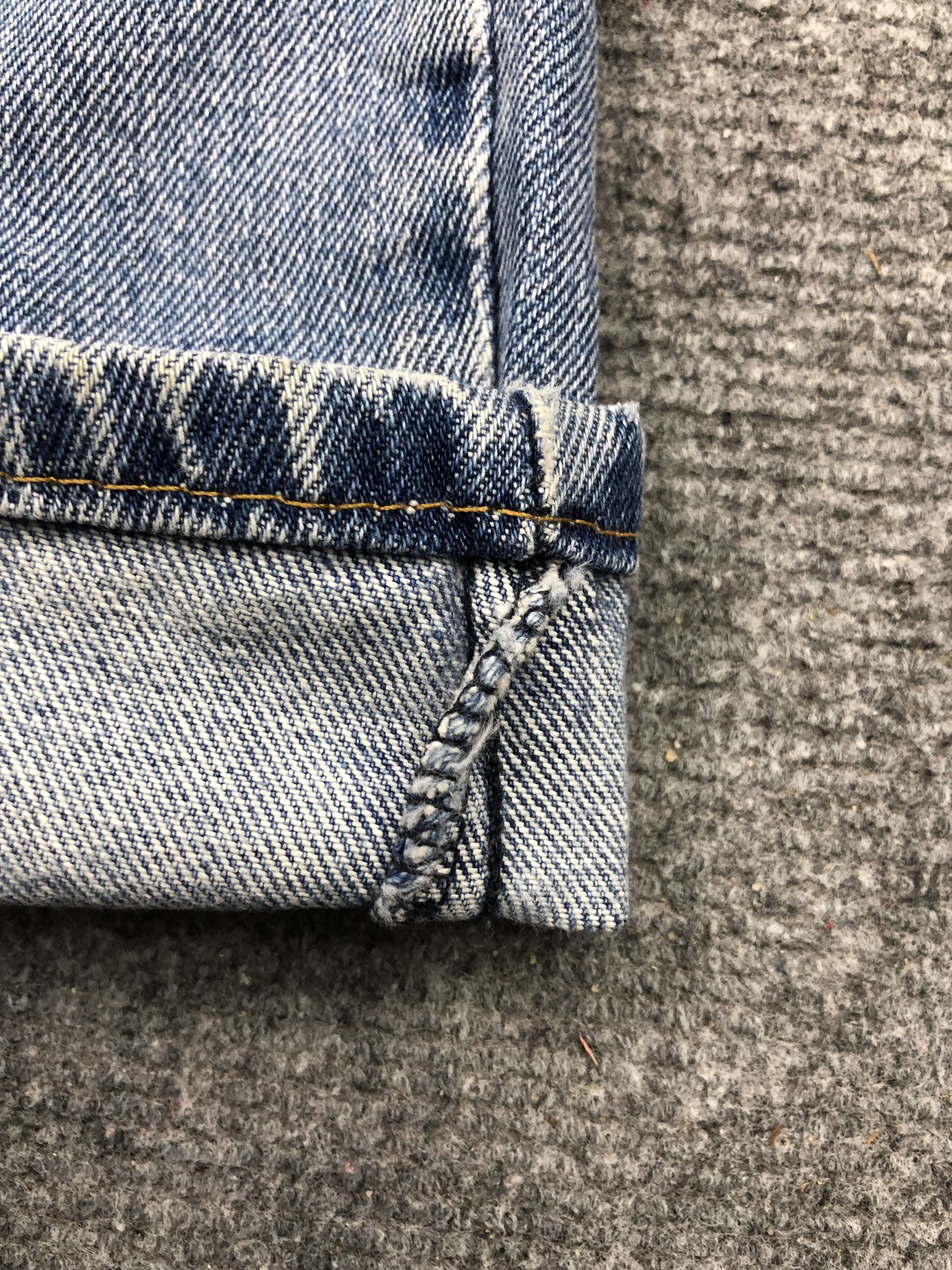 Levi's Vintage Levis 550 Light Wash Jeans DP1640 Size US 44 / EU 60 - 10 Thumbnail