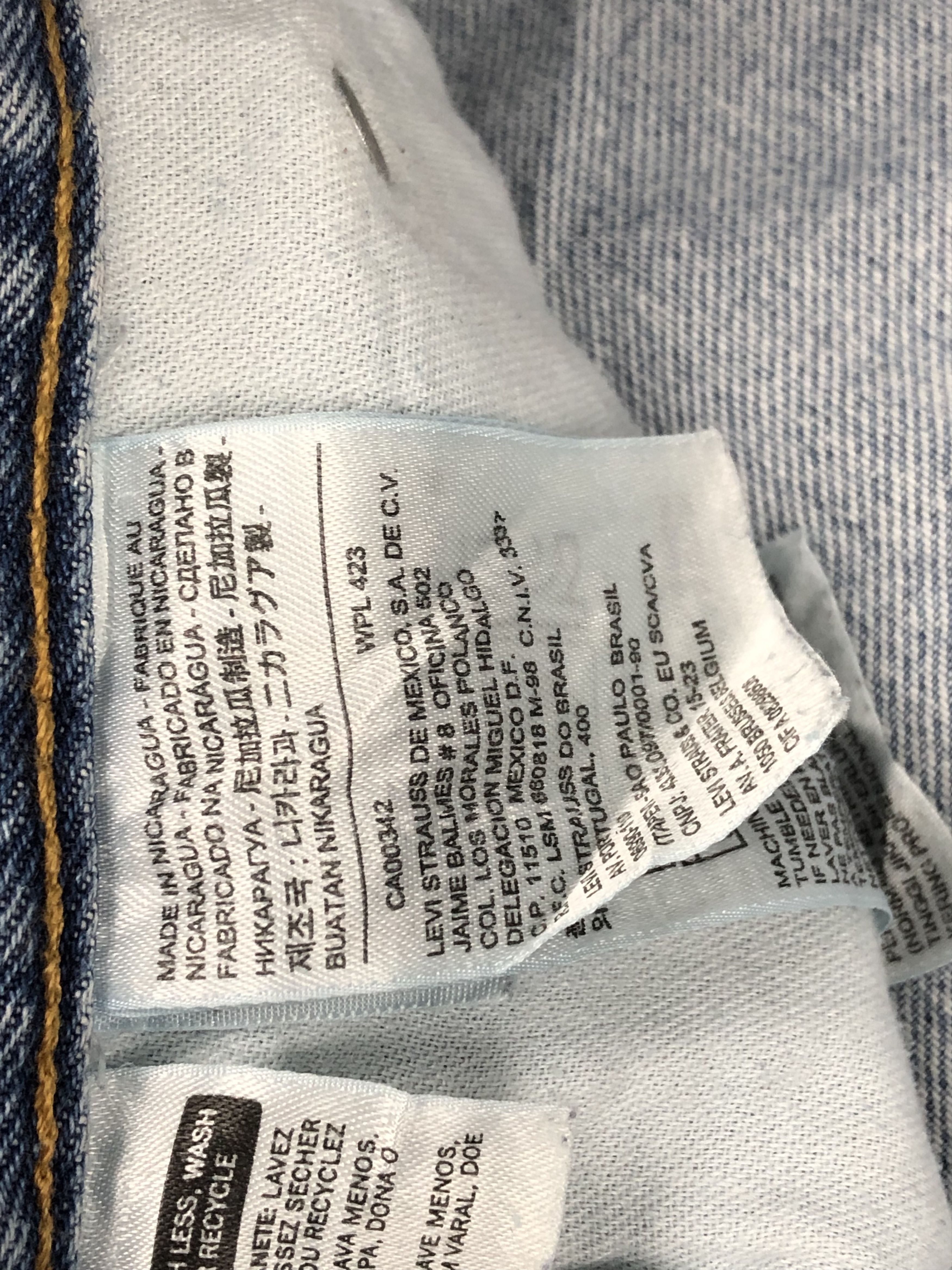Levi's Vintage Levis 550 Light Wash Jeans DP1640 Size US 44 / EU 60 - 8 Thumbnail