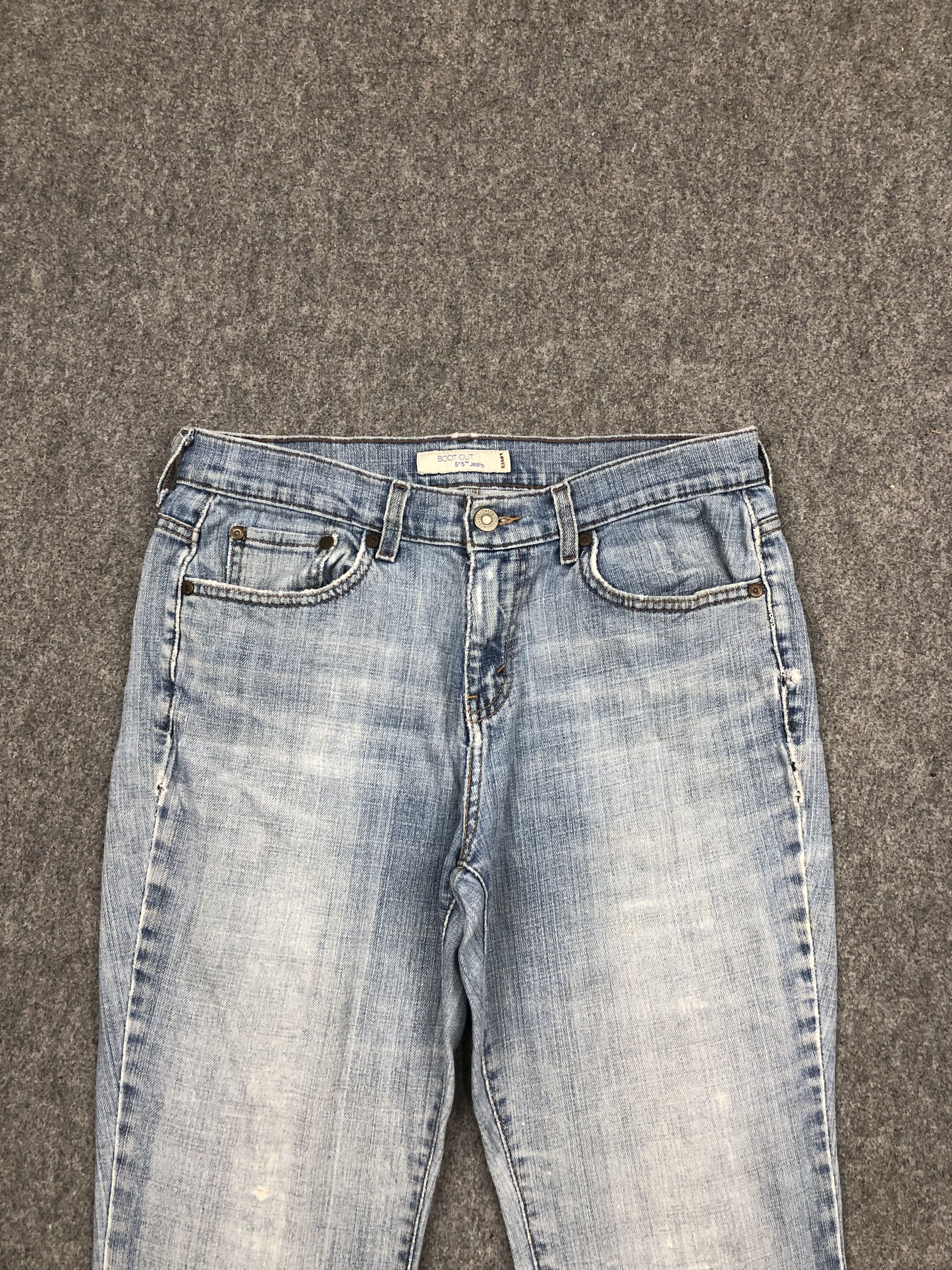 Levi's Vintage Levis 515 Flared Bootcut Jeans DP1639 Size US 31 - 3 Thumbnail