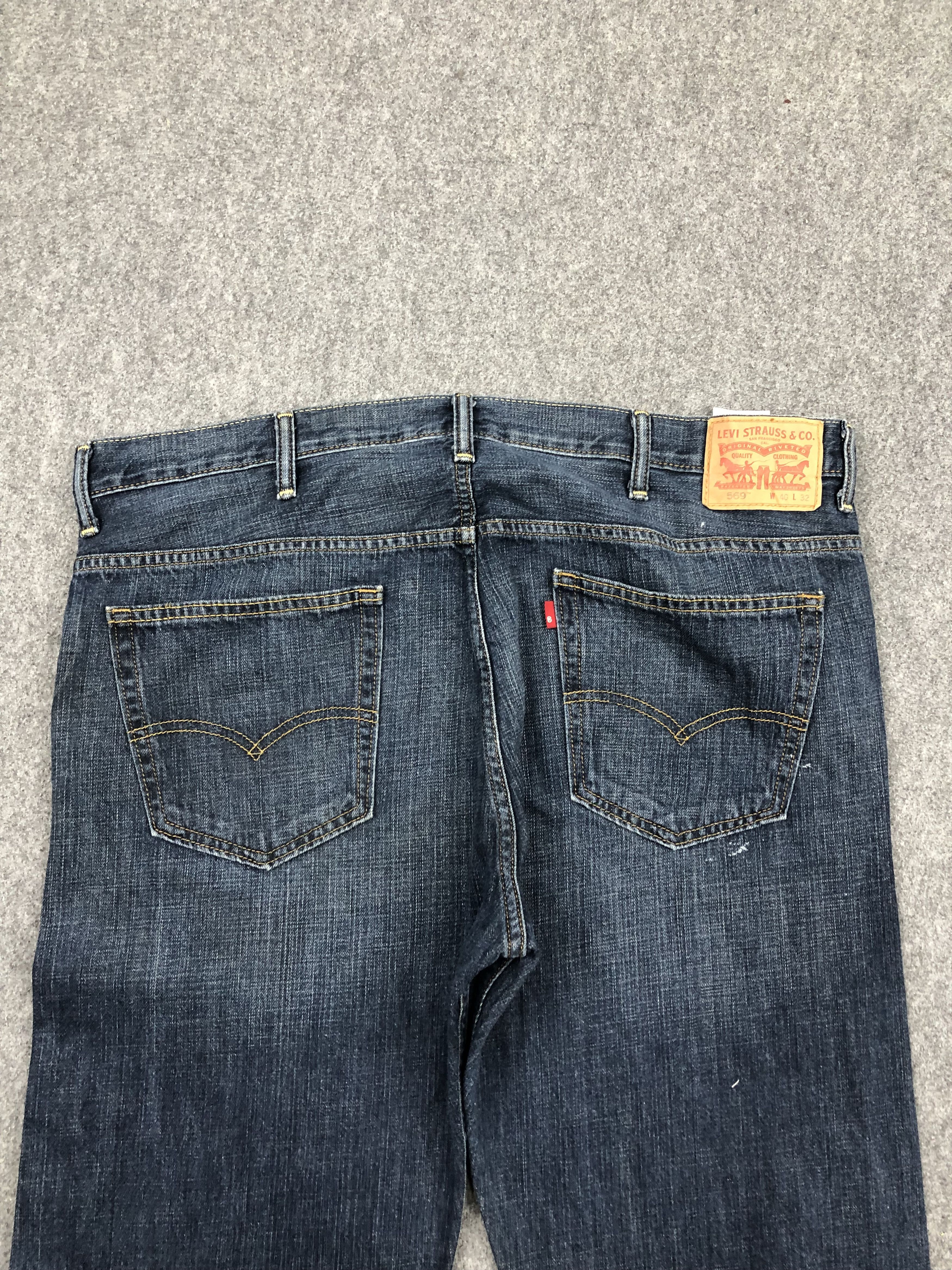 Levi's Vintage Levis 569 Faded Jeans DP1638 Size US 41 - 4 Thumbnail