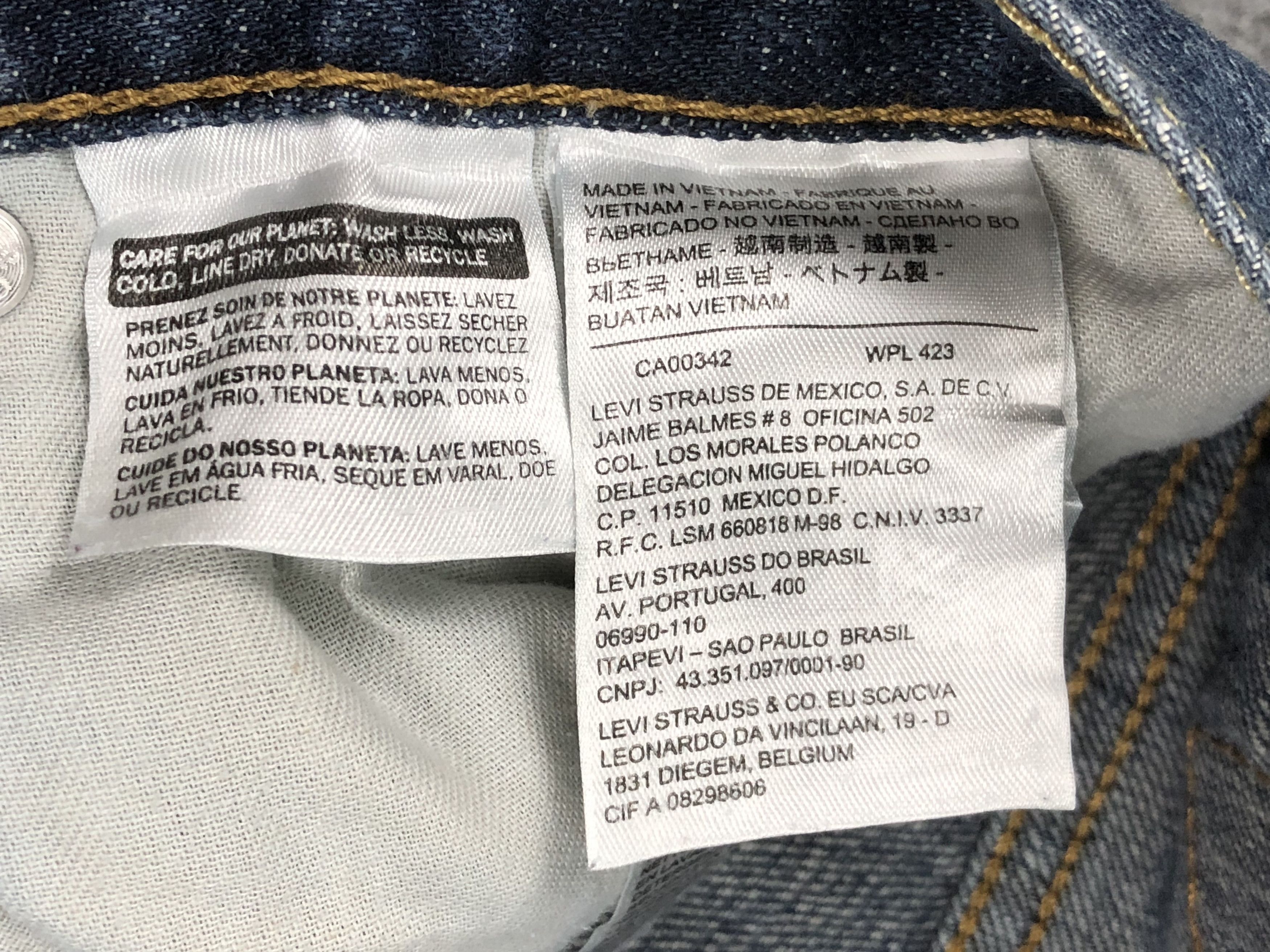 Levi's Vintage Levis 569 Faded Jeans DP1638 Size US 41 - 11 Thumbnail