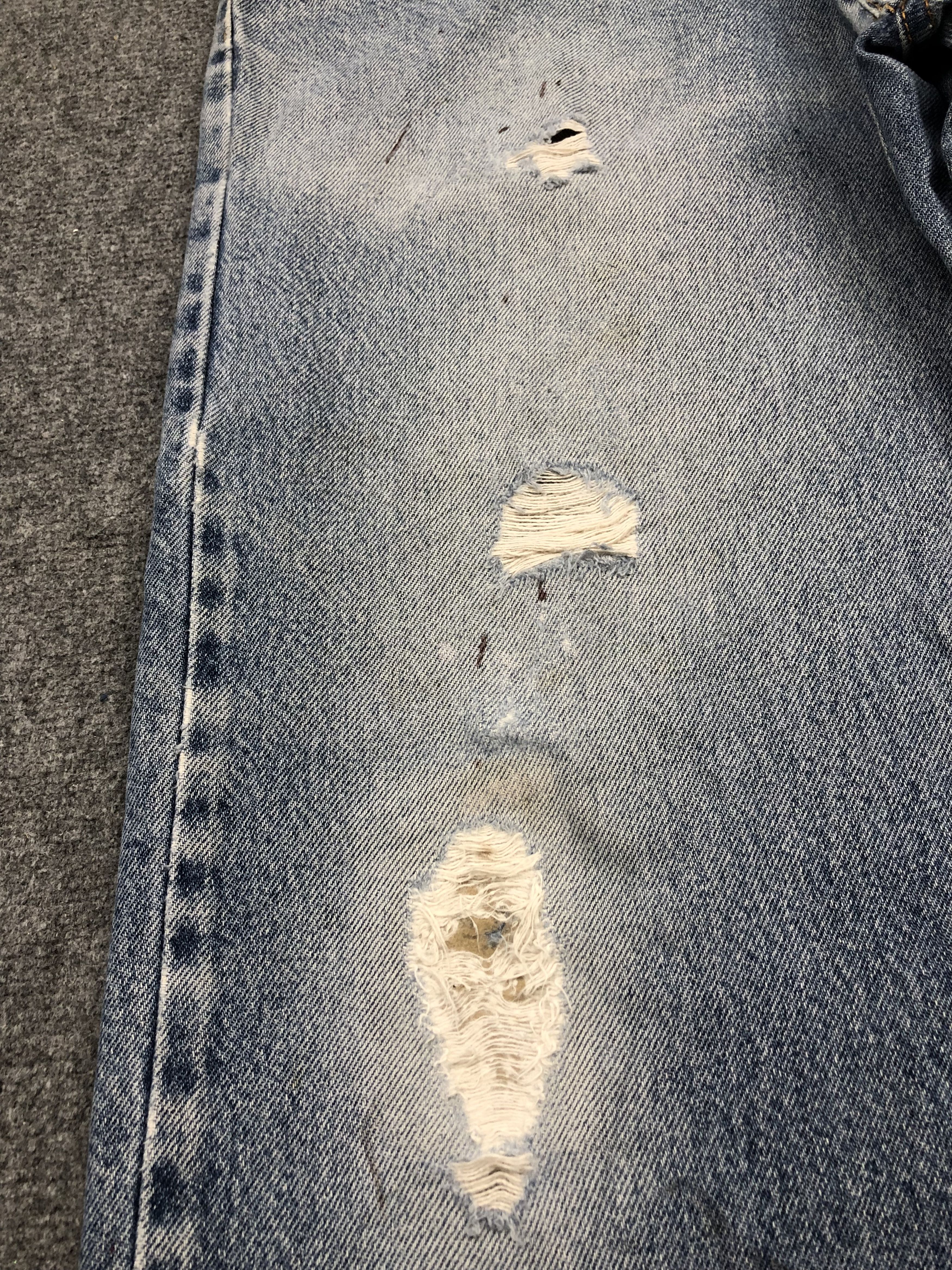 Levi's Vintage Levis 505 Faded Blue Jeans DP1636 Size US 36 / EU 52 - 9 Thumbnail