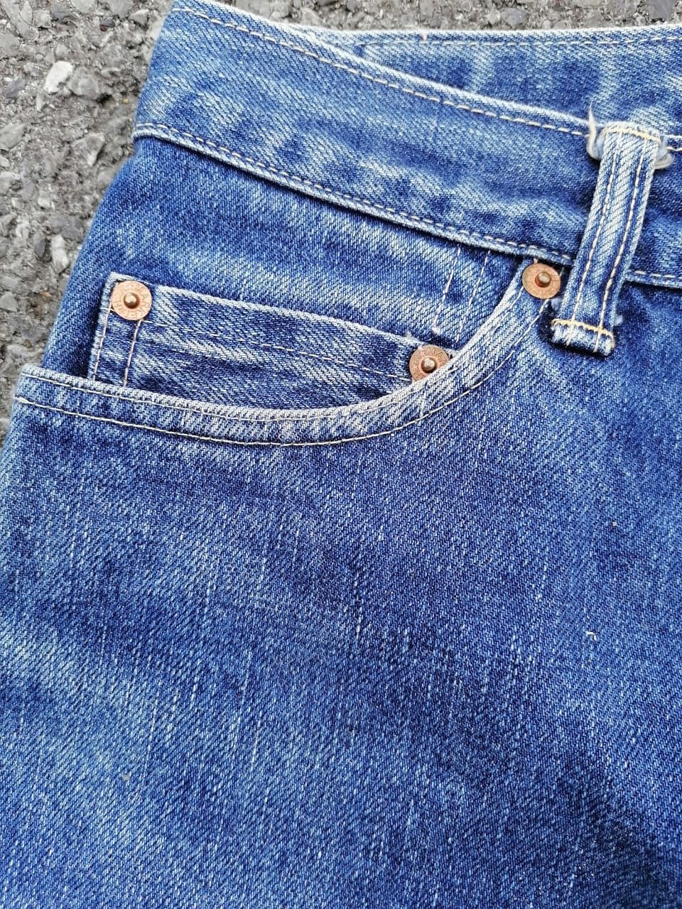 Japanese Brand H.R. Market Selvedge Jeans Size US 26 / EU 42 - 3 Thumbnail