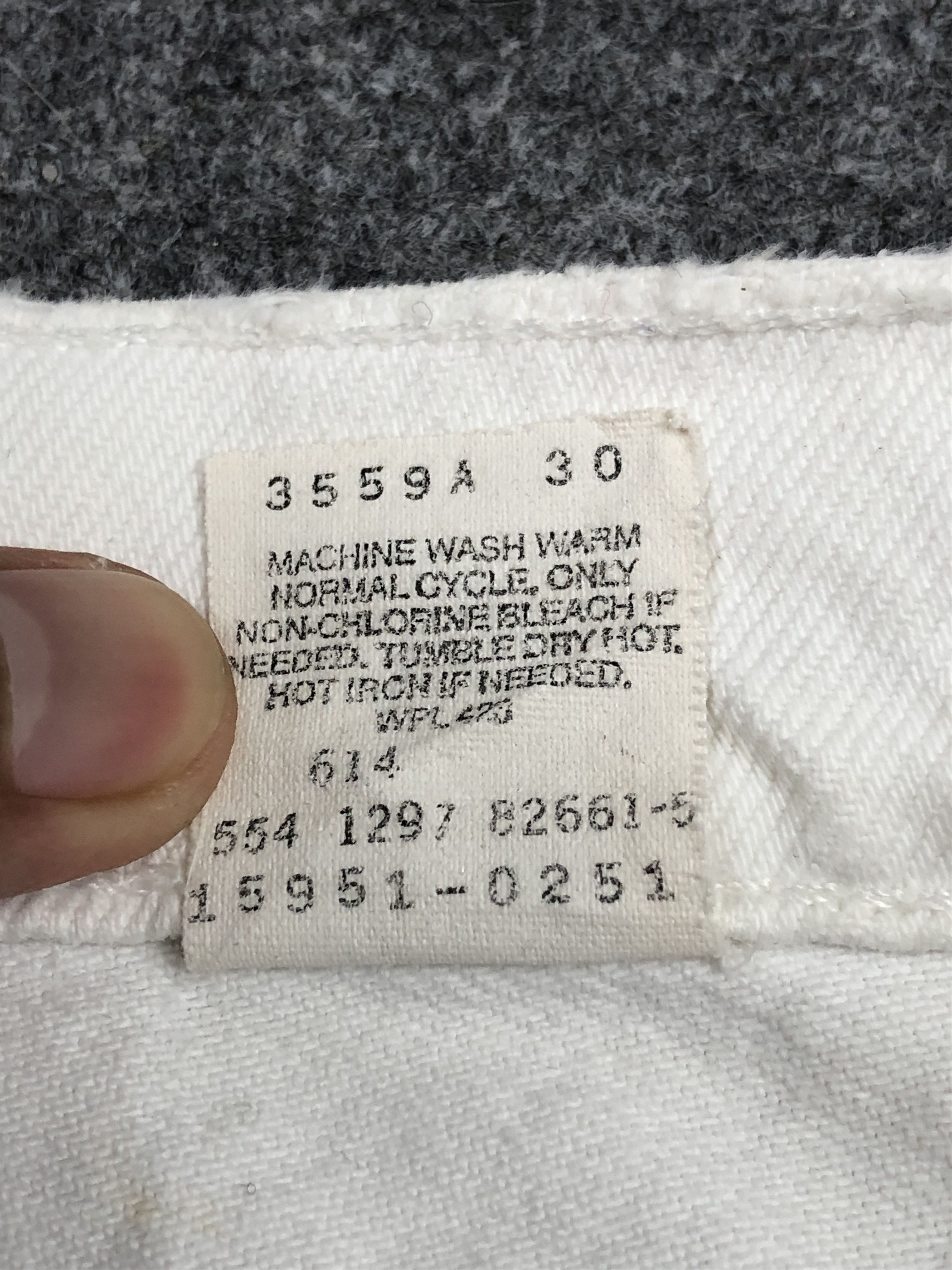 Levi's Vintage 90s Levis 951 Orange Tab Jeans DP1635 Size US 30 / EU 46 - 7 Thumbnail