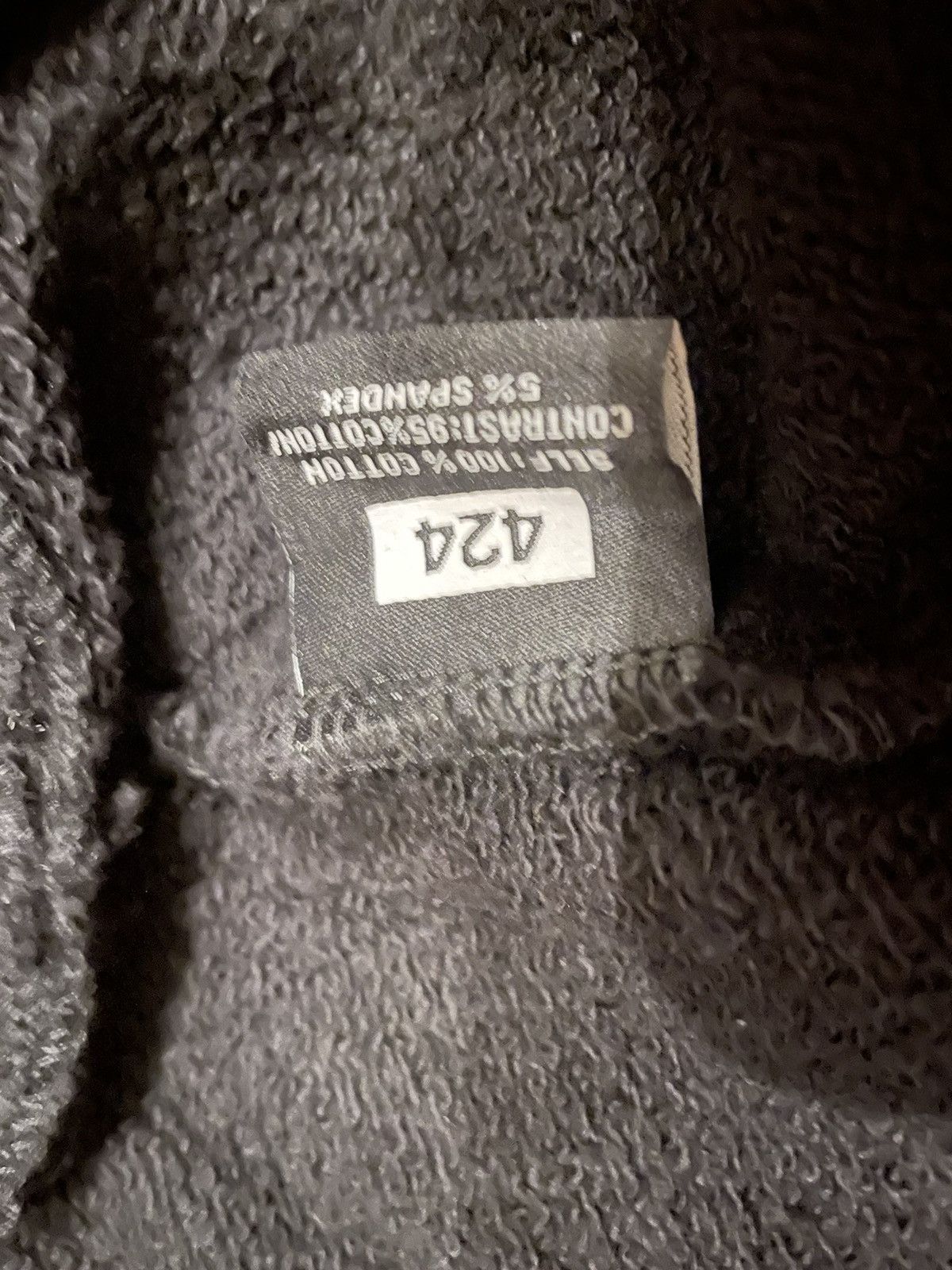 424 424 Small Logo Hoodie XXL Size US XXL / EU 58 / 5 - 4 Thumbnail