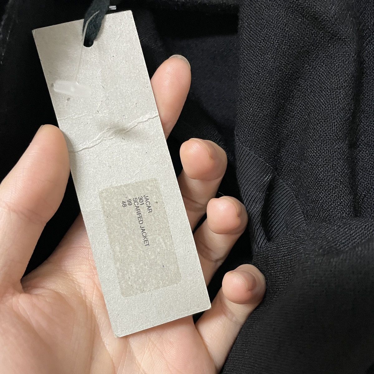 Damir Doma RARE! NWT! 08ss Scarf Bomber Damir doma exaggerated shape! Size US M / EU 48-50 / 2 - 16 Thumbnail