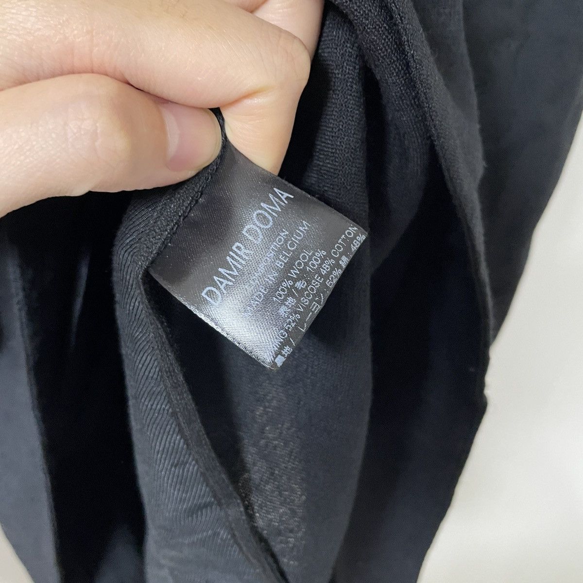 Damir Doma RARE! NWT! 08ss Scarf Bomber Damir doma exaggerated shape! Size US M / EU 48-50 / 2 - 5 Thumbnail
