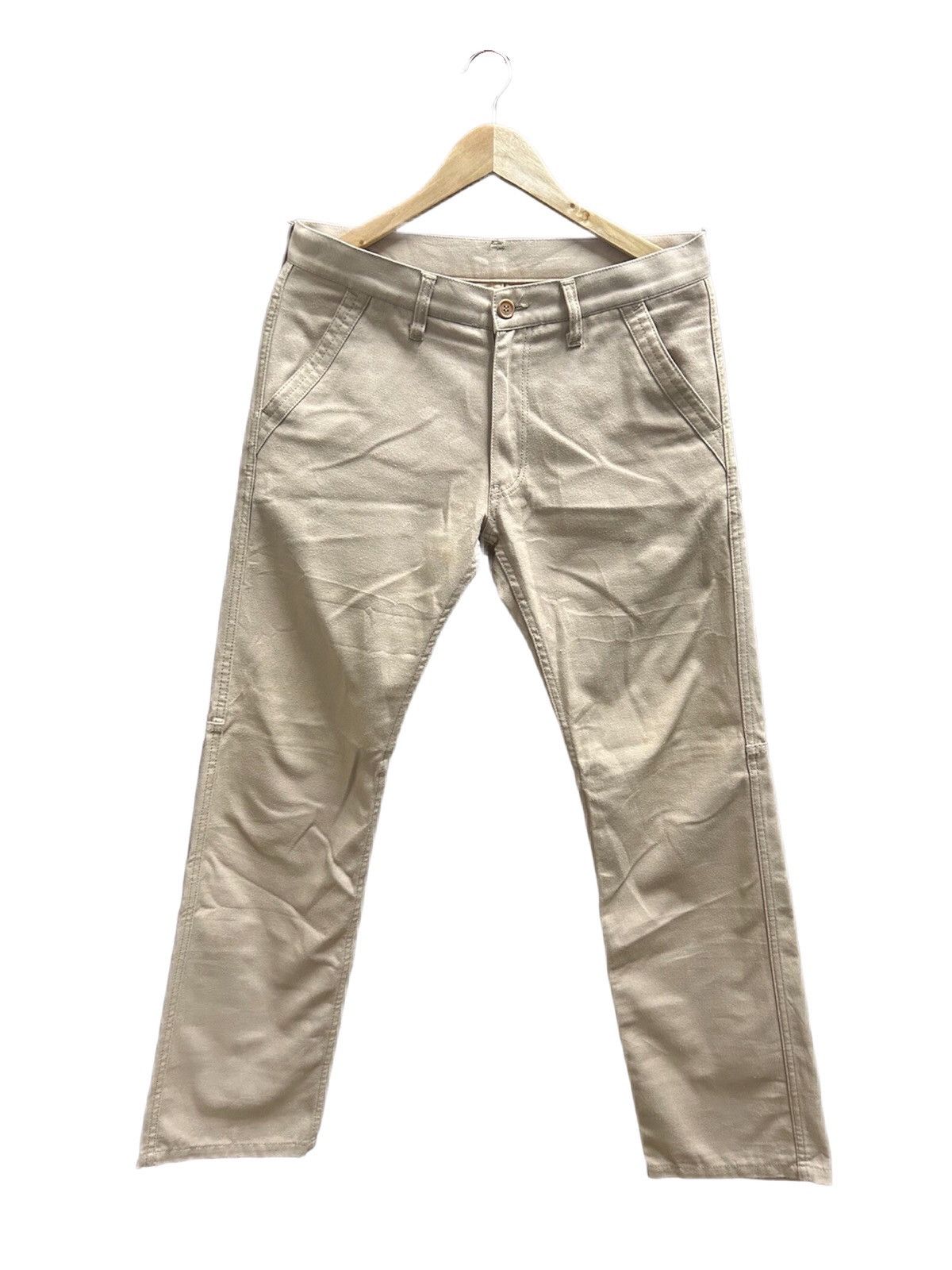 Comme des Garcons Homme AD2009 COMME des Garcons Homme Casual Khaki Pants Size US 33 - 2 Thumbnail