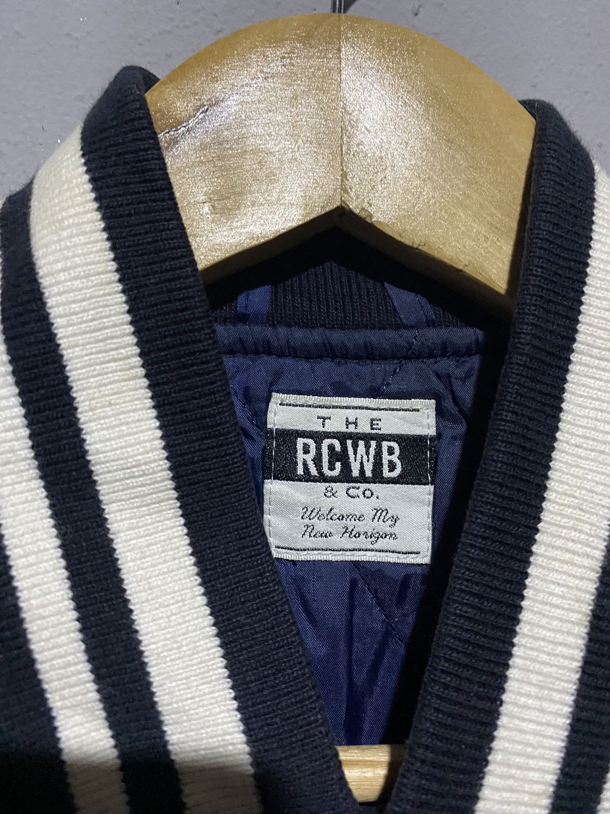 Japanese Brand 🔥SALE🔥RCWB WOOL VARSITY JACKET BIG LOGOS Size US M / EU 48-50 / 2 - 5 Thumbnail