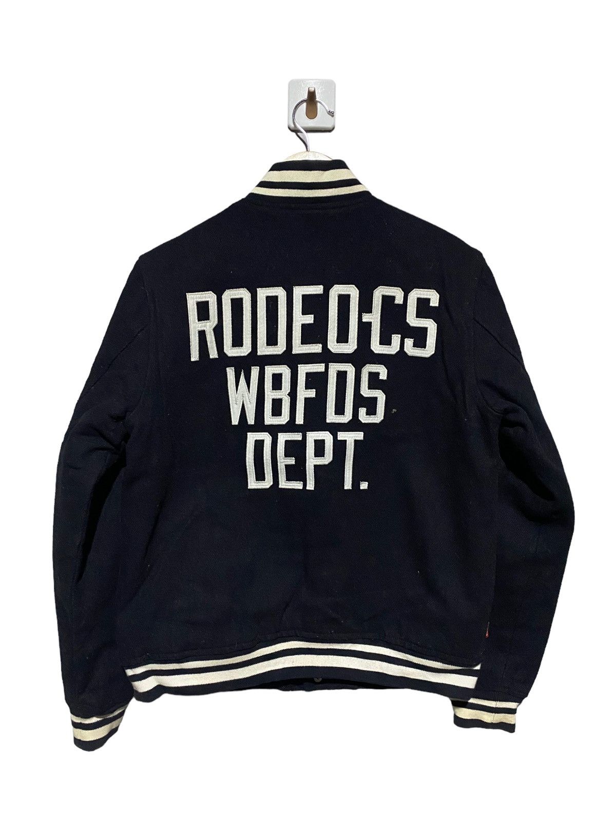 Japanese Brand 🔥SALE🔥RCWB WOOL VARSITY JACKET BIG LOGOS Size US M / EU 48-50 / 2 - 2 Thumbnail