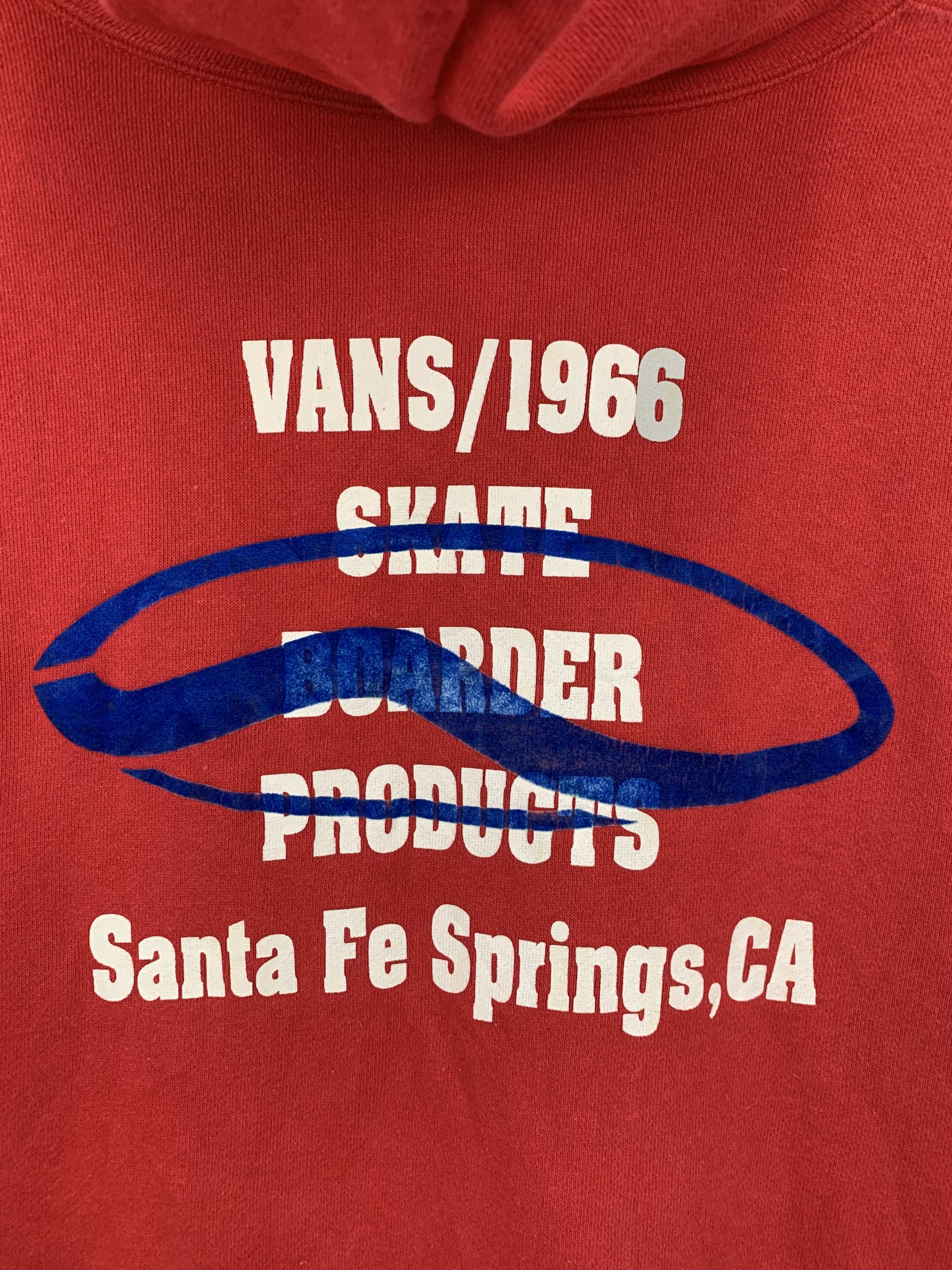 Vans Vintage 90s Vans Skateboard Hoodie Jumper Pullover Jacket Size US L / EU 52-54 / 3 - 3 Thumbnail