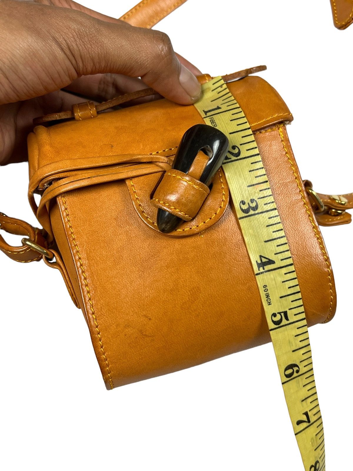 Masaki Matsushima Vintage Masaki Matsushima Leather Mini Crossbody Bag Size ONE SIZE - 15 Thumbnail
