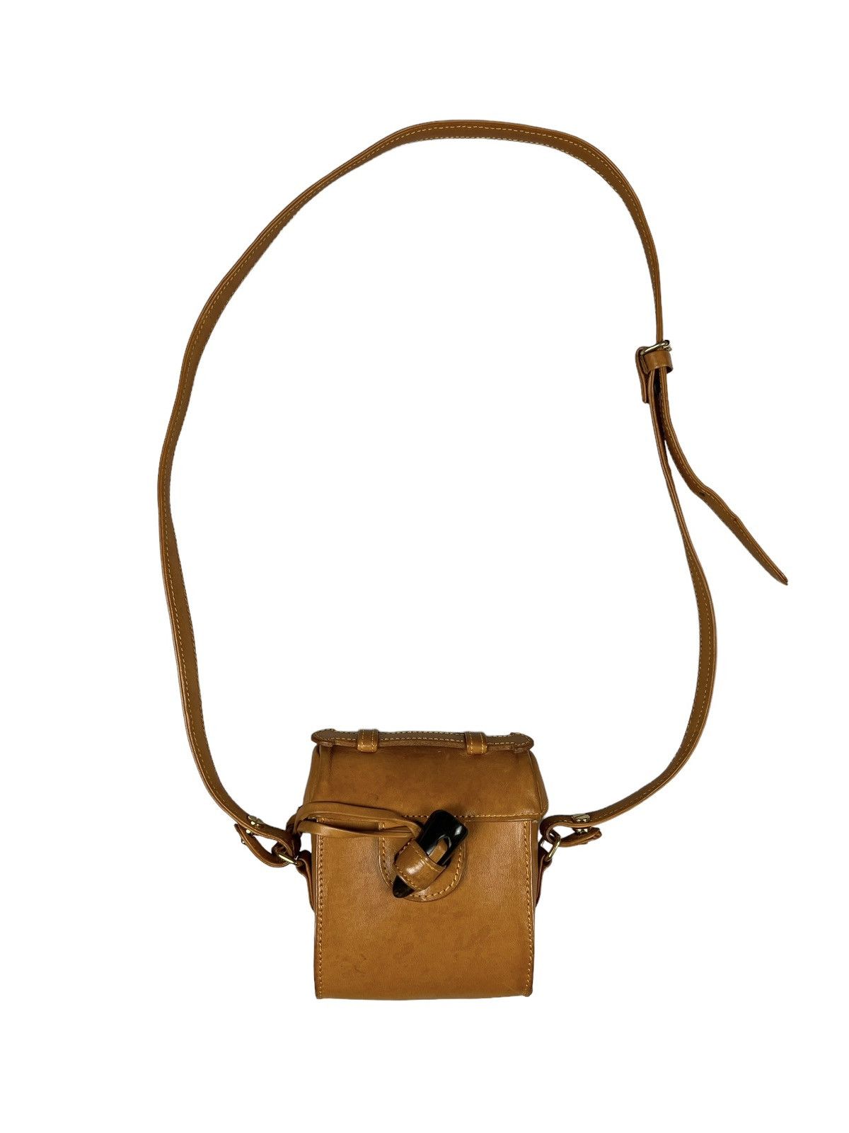 Masaki Matsushima Vintage Masaki Matsushima Leather Mini Crossbody Bag Size ONE SIZE - 2 Thumbnail