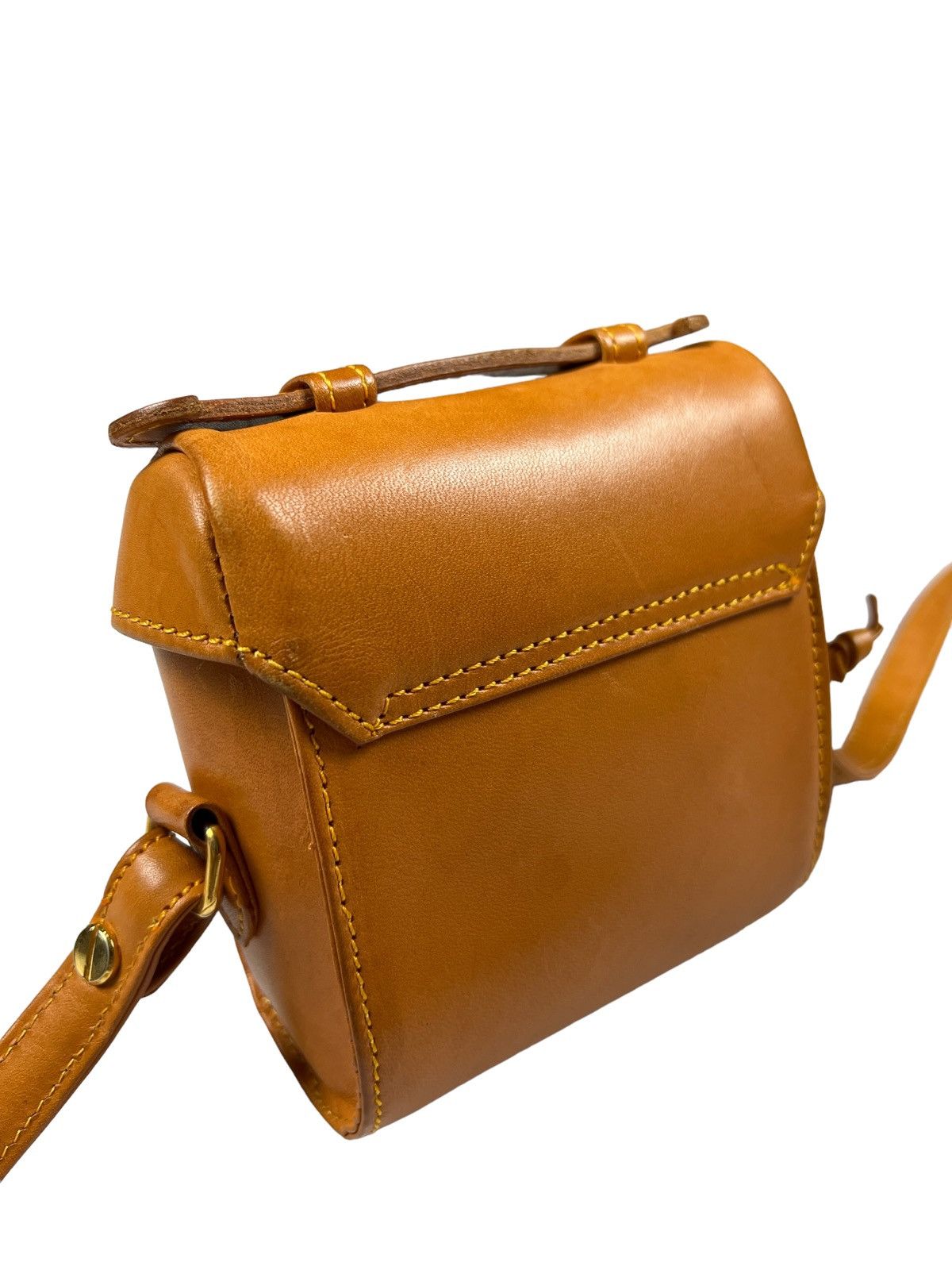 Masaki Matsushima Vintage Masaki Matsushima Leather Mini Crossbody Bag Size ONE SIZE - 5 Thumbnail