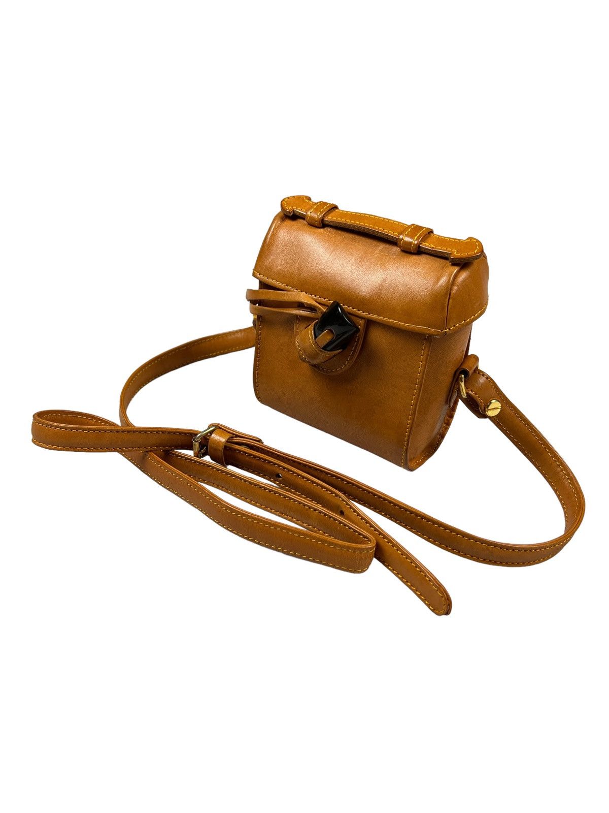 Masaki Matsushima Vintage Masaki Matsushima Leather Mini Crossbody Bag Size ONE SIZE - 7 Thumbnail