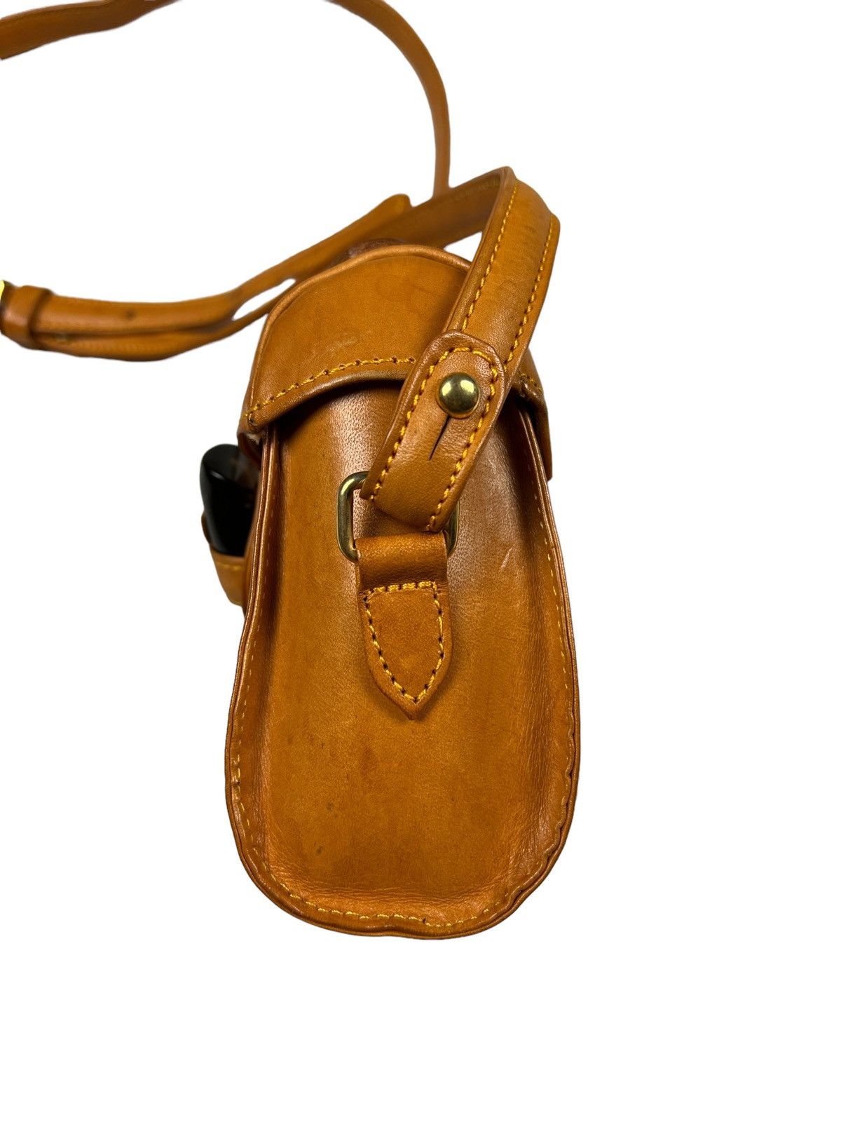 Masaki Matsushima Vintage Masaki Matsushima Leather Mini Crossbody Bag Size ONE SIZE - 9 Thumbnail
