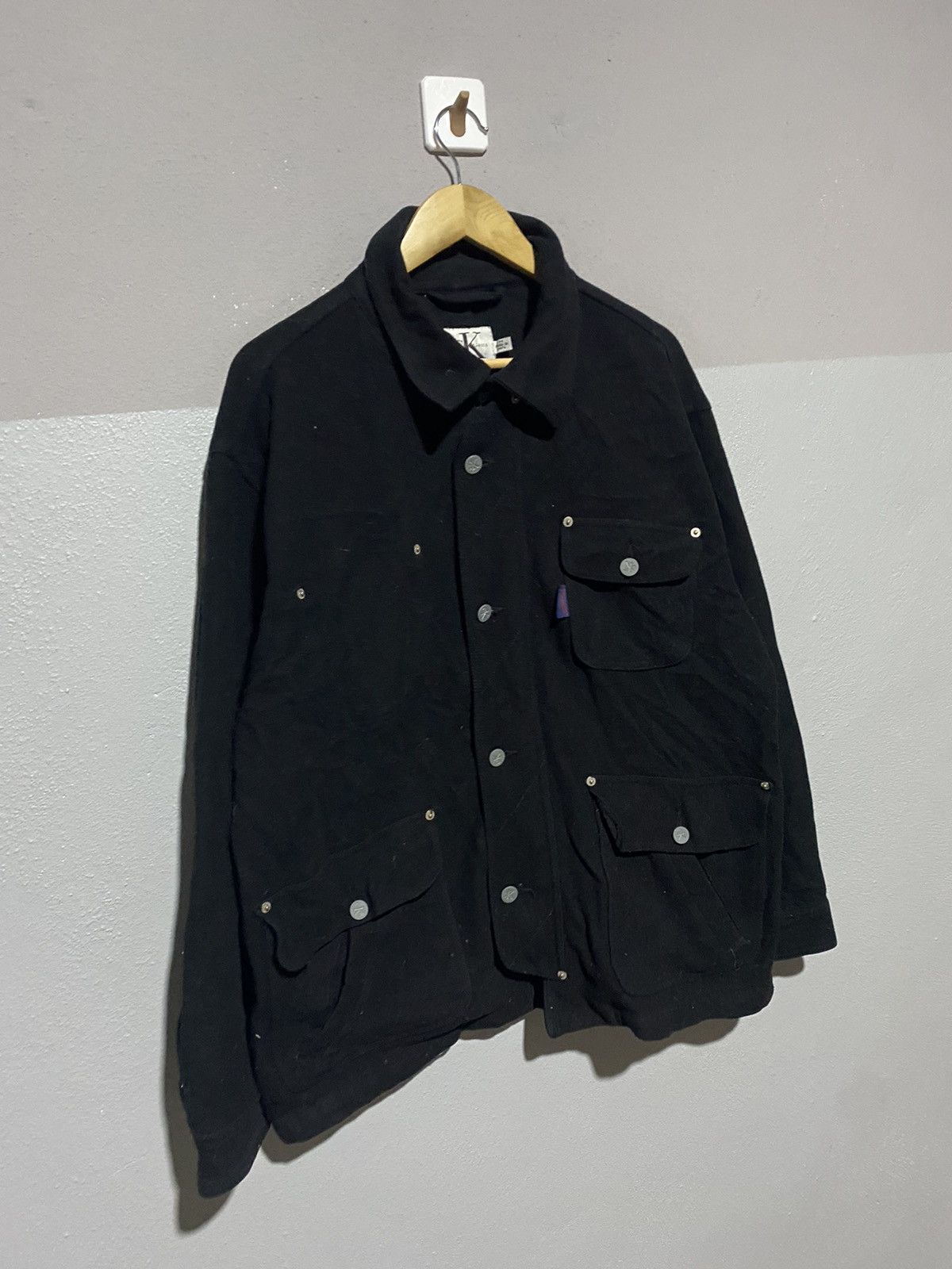 Calvin Klein × Vintage 🔥SALE🔥CALVIN KLEIN JEANS WOOL JACKET Size US L / EU 52-54 / 3 - 5 Thumbnail