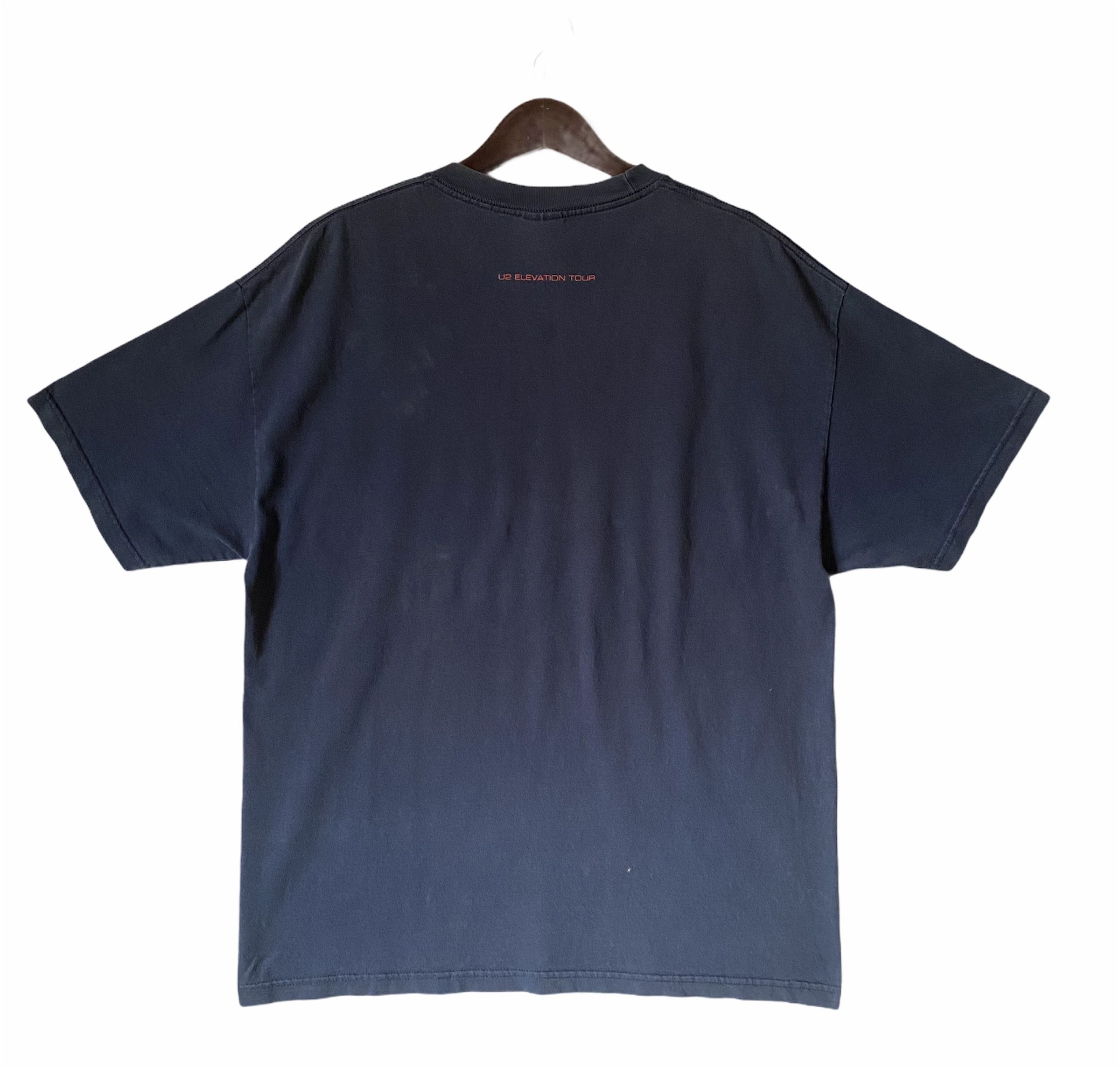 Band Tees 💥VINTAGE 90s U2 alternative pop rock Elevation tour shirt Size US XL / EU 56 / 4 - 2 Thumbnail