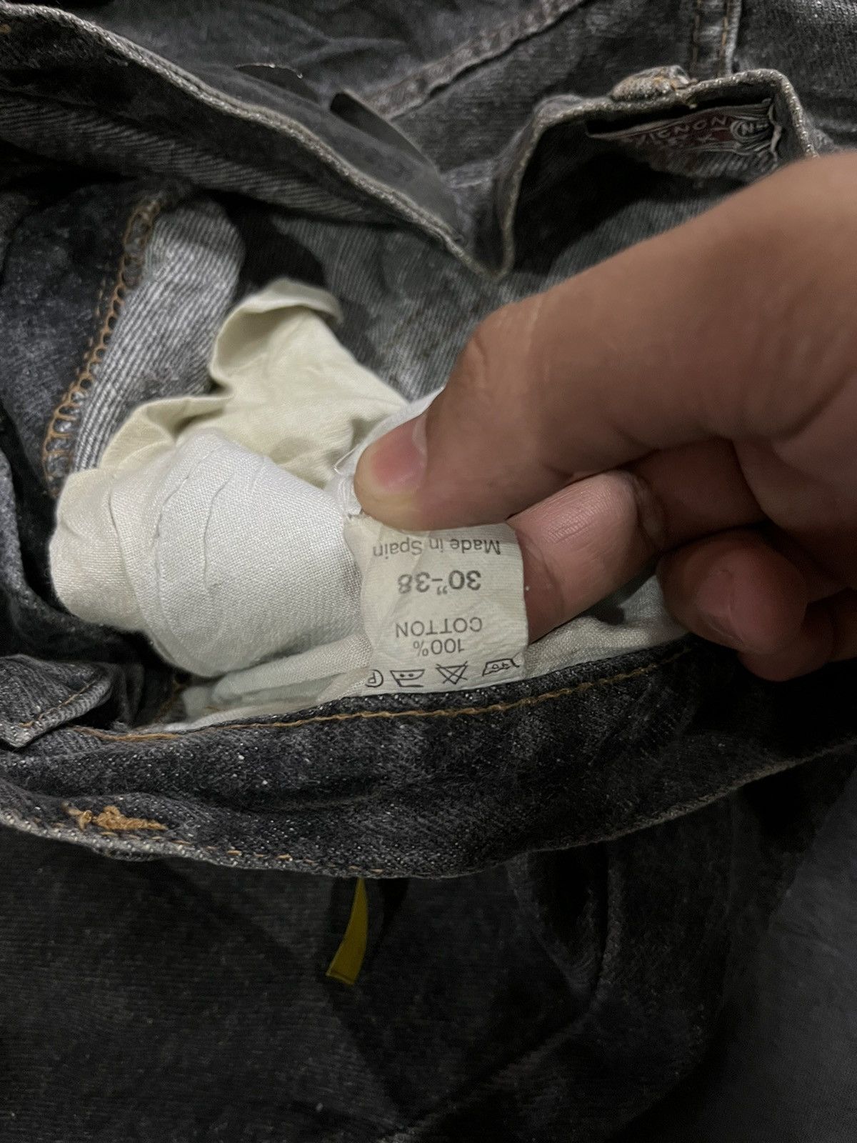 Vtg chevignon denim
