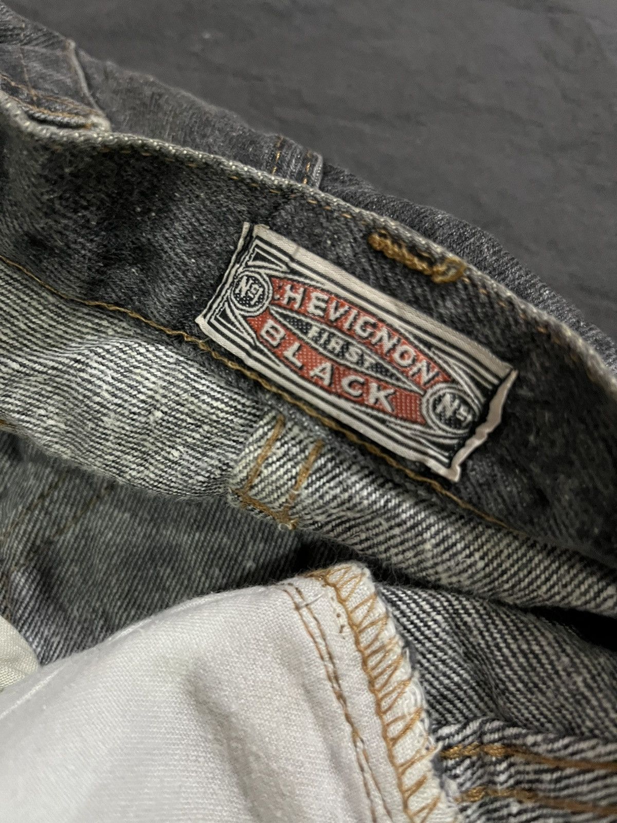 Vtg chevignon denim