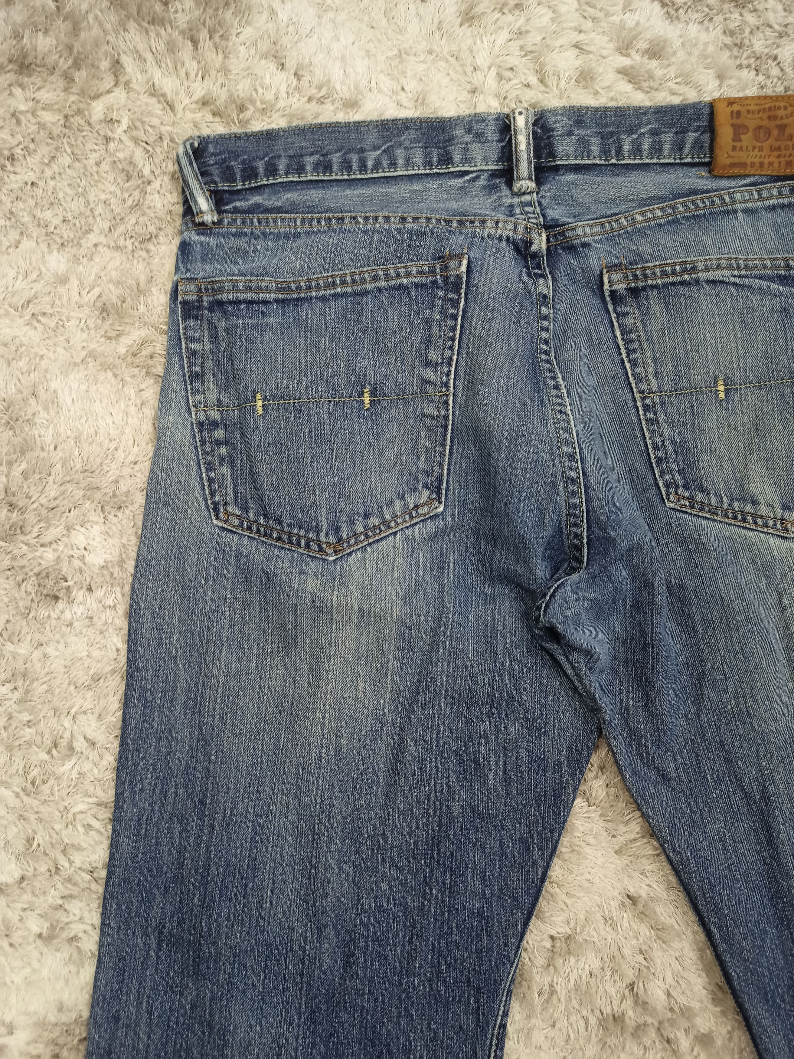 Polo Ralph Lauren Vintage Polo Ralph Lauren Sun Faded Jeans Size US 35 - 17 Thumbnail