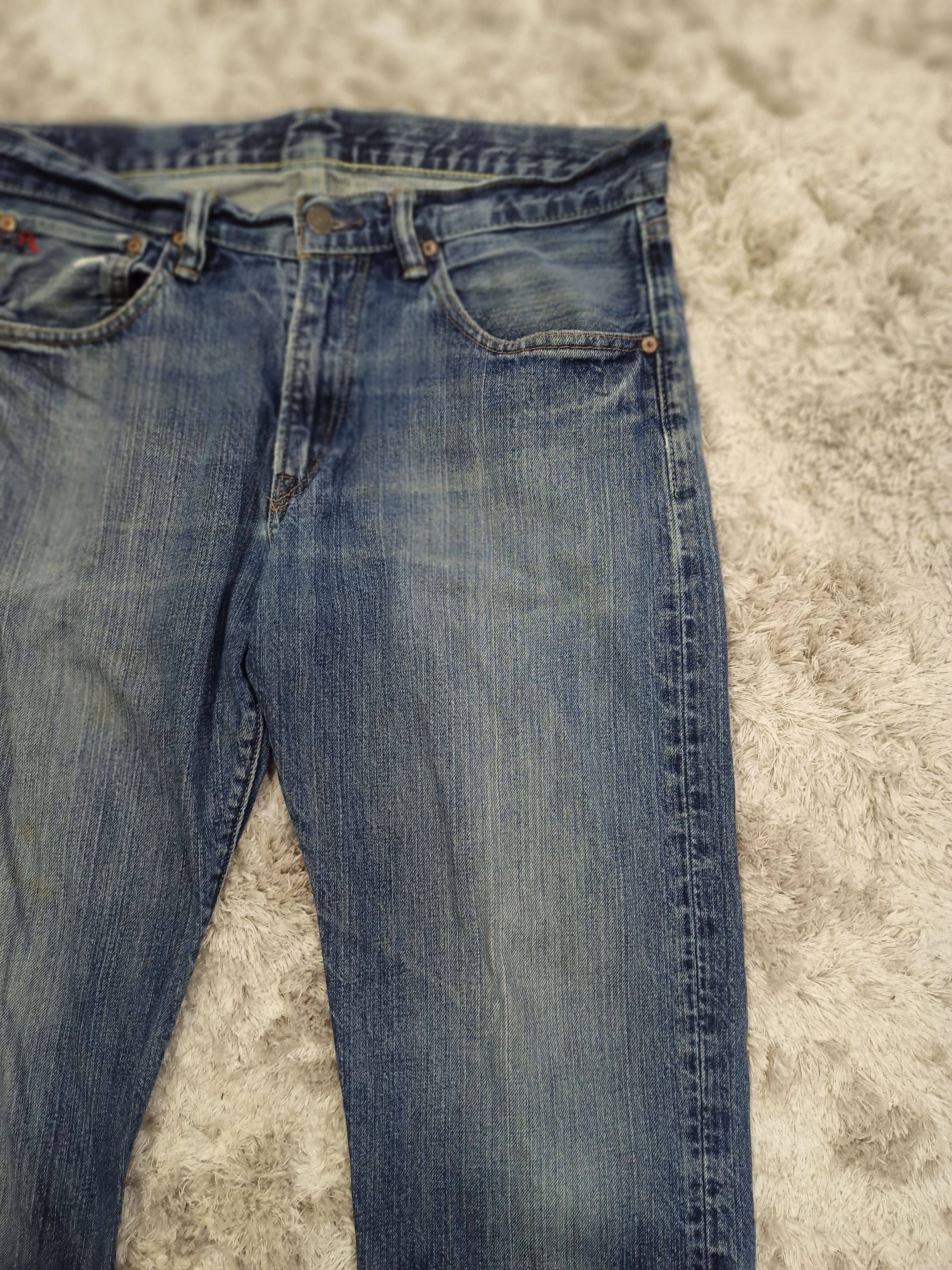 Polo Ralph Lauren Vintage Polo Ralph Lauren Sun Faded Jeans Size US 35 - 6 Thumbnail