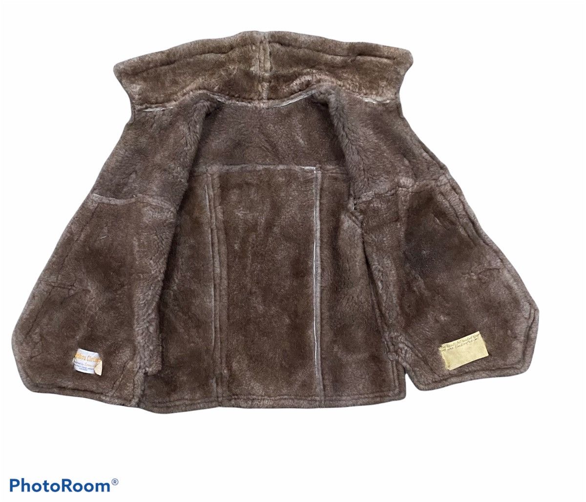 Aero Leathers VINTAGE LEATHER VEST SHEEPSKIN CARIBOU CLOTHE Size US S / EU 44-46 / 1 - 3 Thumbnail