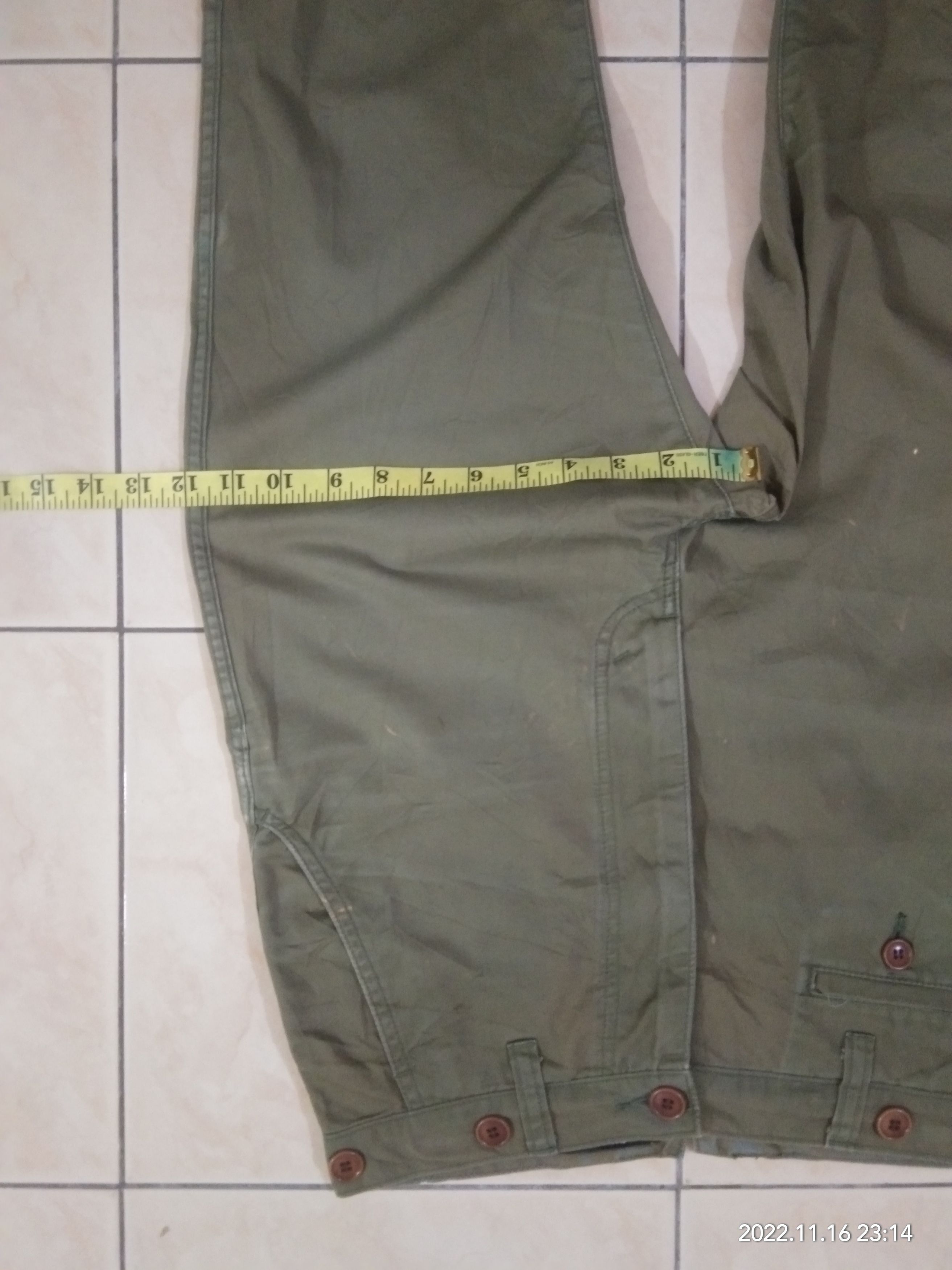 Comme des Garcons × Junya Watanabe DISTRESSED JUNYA WATANABE PANT Size US 30 / EU 46 - 4 Thumbnail