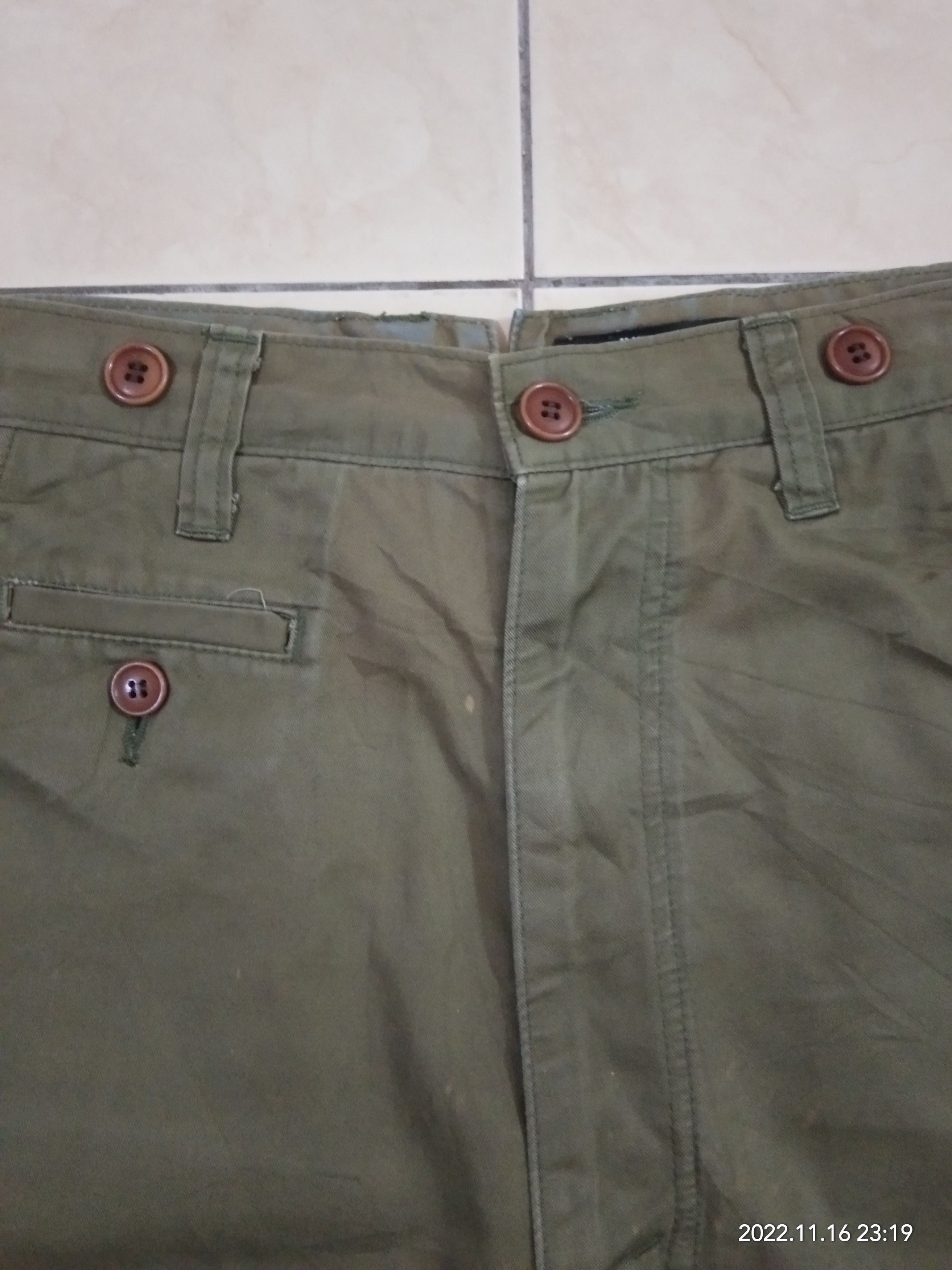 Comme des Garcons × Junya Watanabe DISTRESSED JUNYA WATANABE PANT Size US 30 / EU 46 - 10 Thumbnail