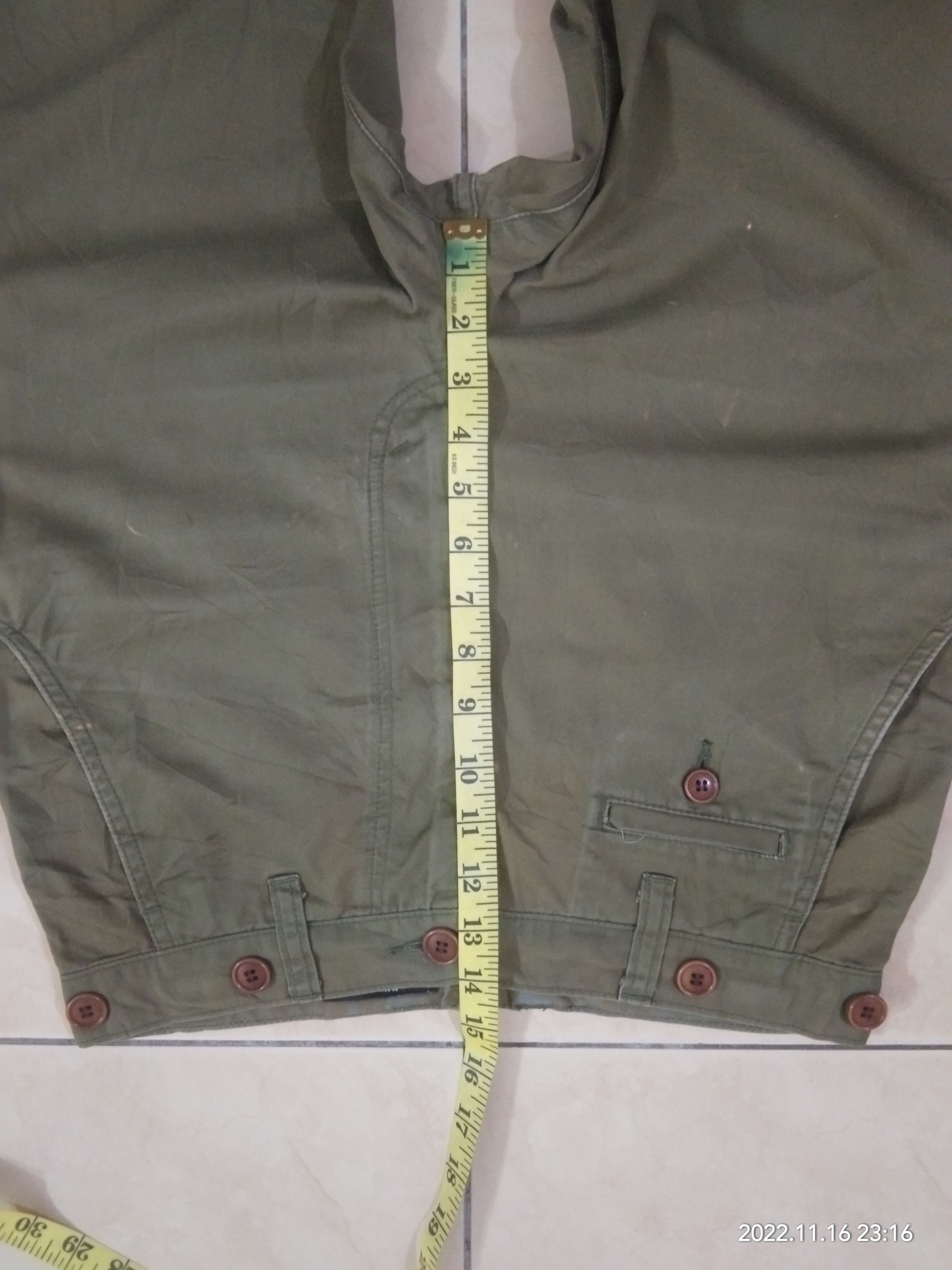 Comme des Garcons × Junya Watanabe DISTRESSED JUNYA WATANABE PANT Size US 30 / EU 46 - 7 Thumbnail