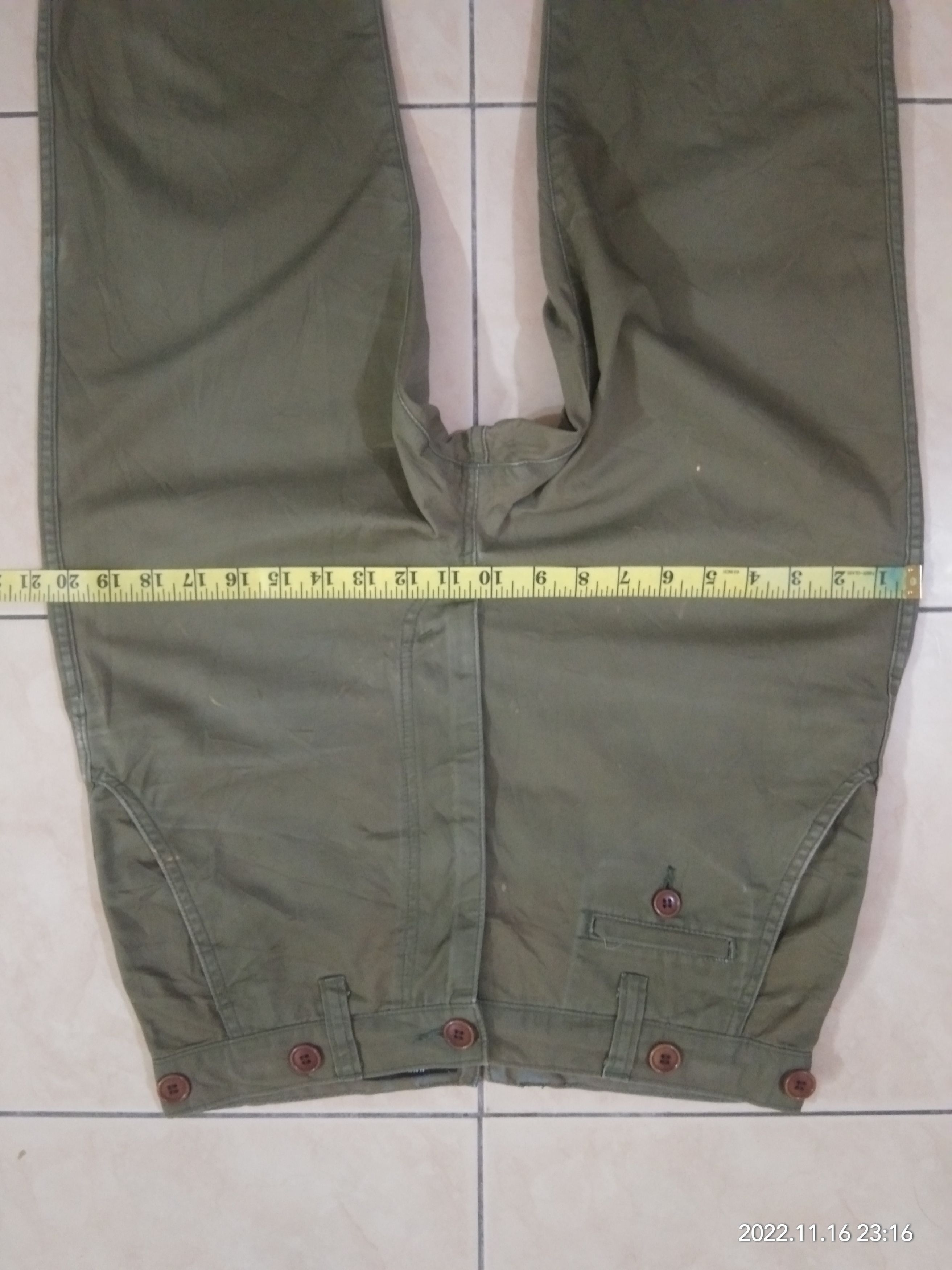 Comme des Garcons × Junya Watanabe DISTRESSED JUNYA WATANABE PANT Size US 30 / EU 46 - 8 Thumbnail