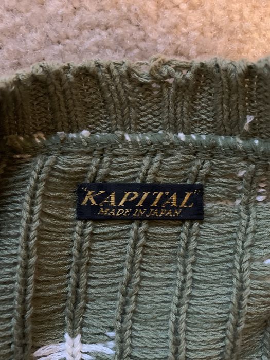 Kapital 5G wool knit cap (SPEAKEASY embroidery) beanie main image 1