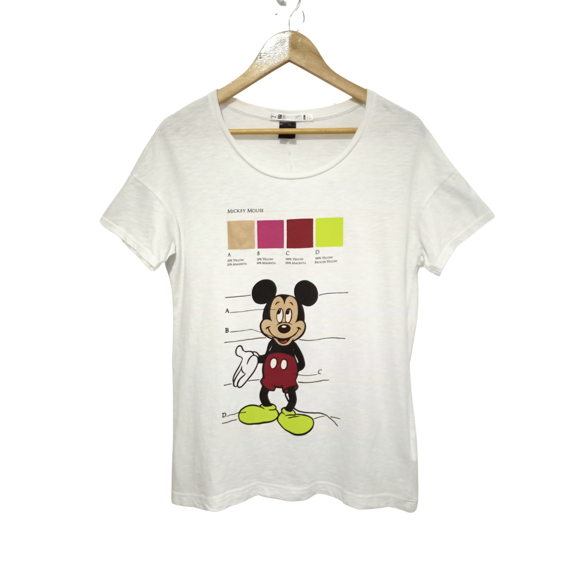 Undercover × Uniqlo Undercover Uniqlo Mickey Mouse Womens T-shirt Size L / US 10 / IT 46 - 1 Thumbnail
