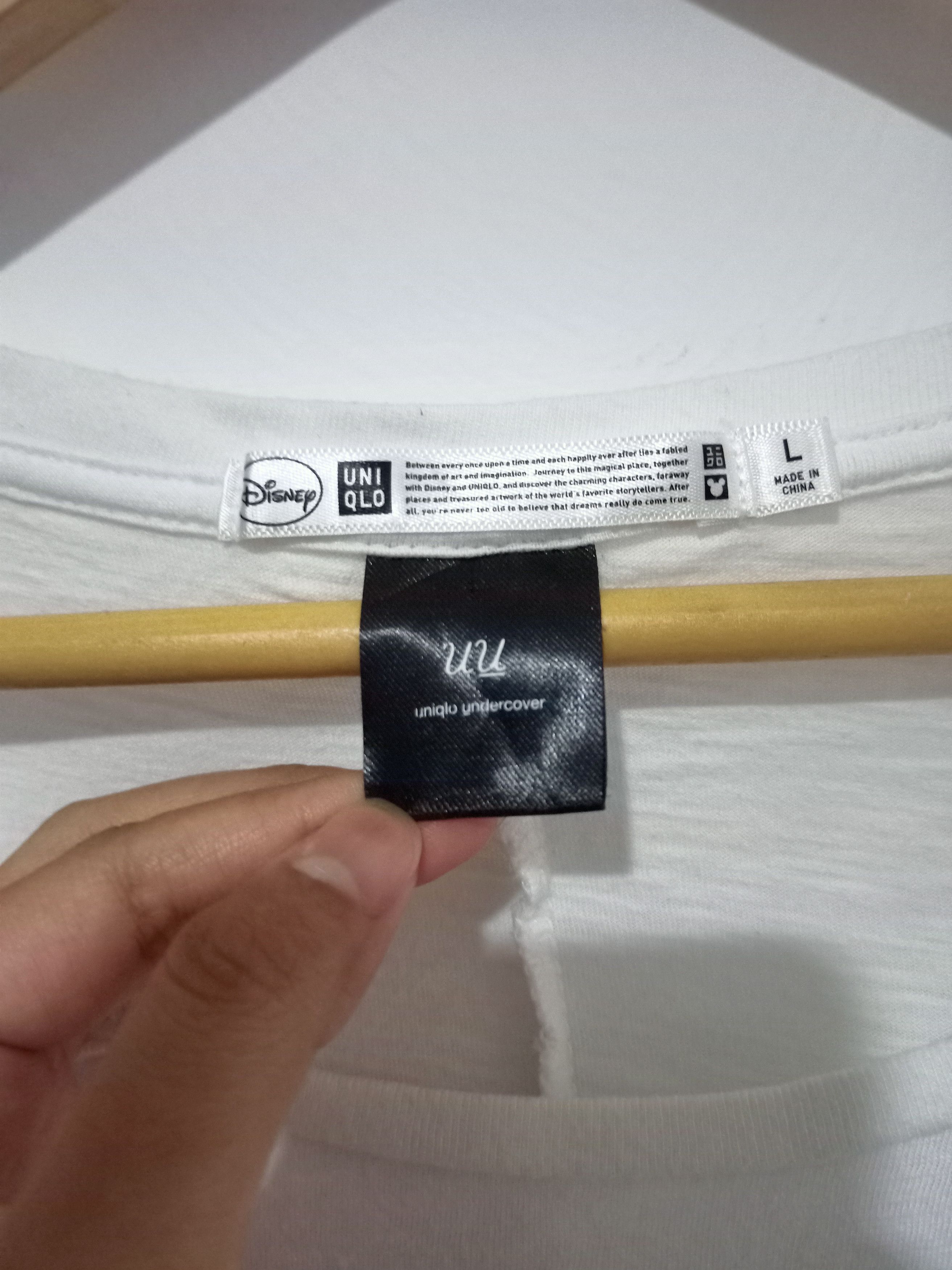 Undercover × Uniqlo Undercover Uniqlo Mickey Mouse Womens T-shirt Size L / US 10 / IT 46 - 4 Thumbnail