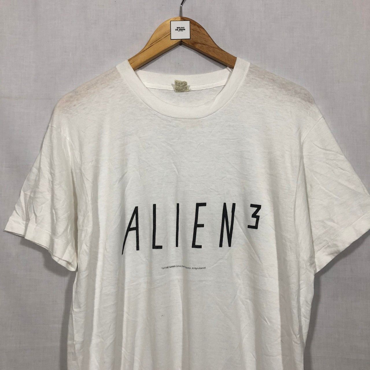 Vintage 1992's ALIEN shirt Big Logo Screen Stars tag