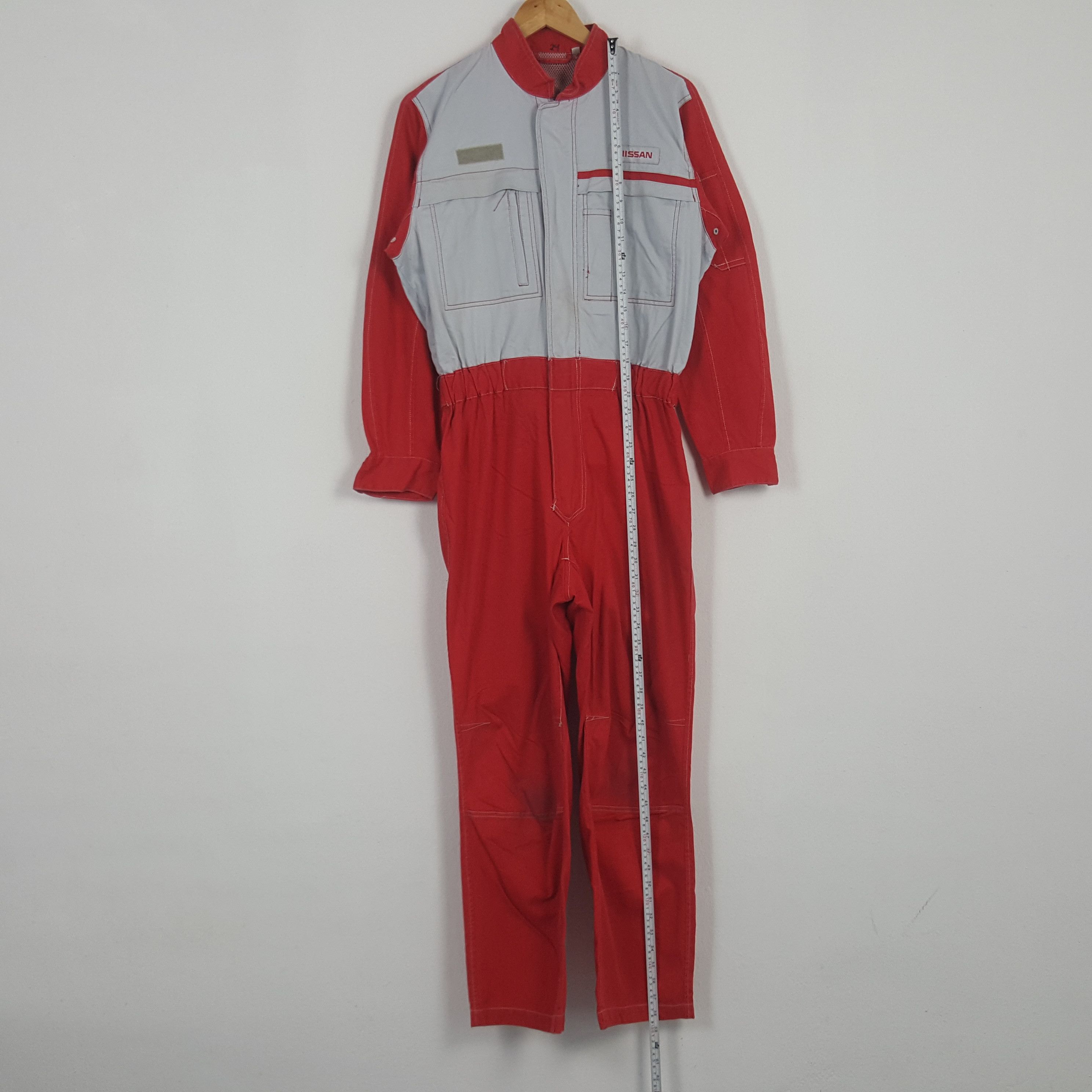 Sports Specialties × Vintage Vintage Nissan Racing Jumpsuit Jacket Size US L / EU 52-54 / 3 - 6 Thumbnail